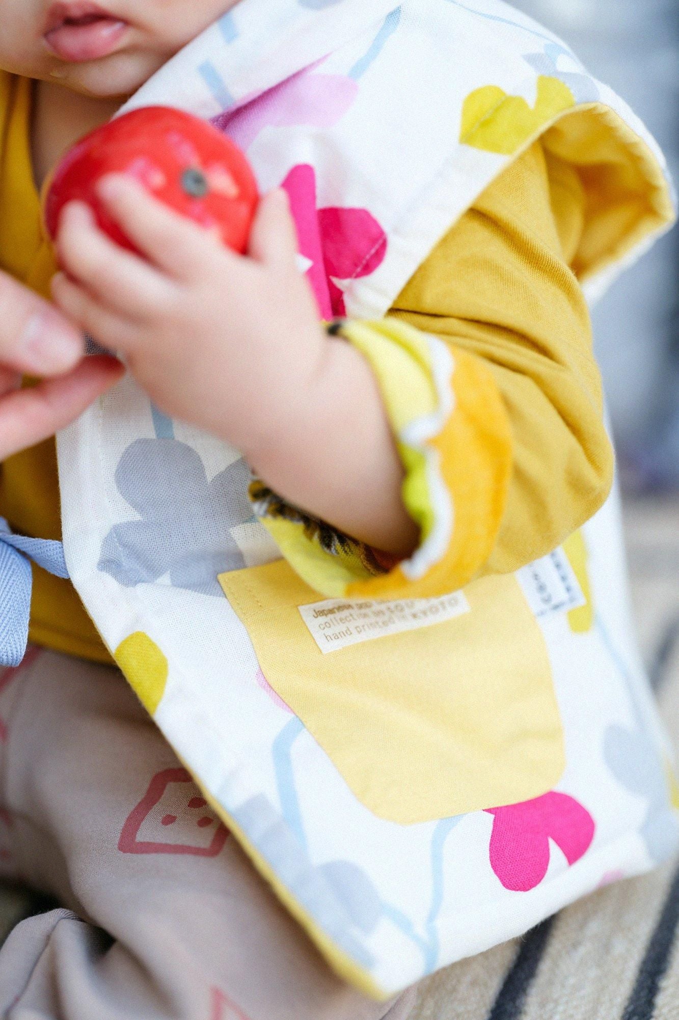 ●伊勢木棉 夾棉 小背心/花遊戲 新芽