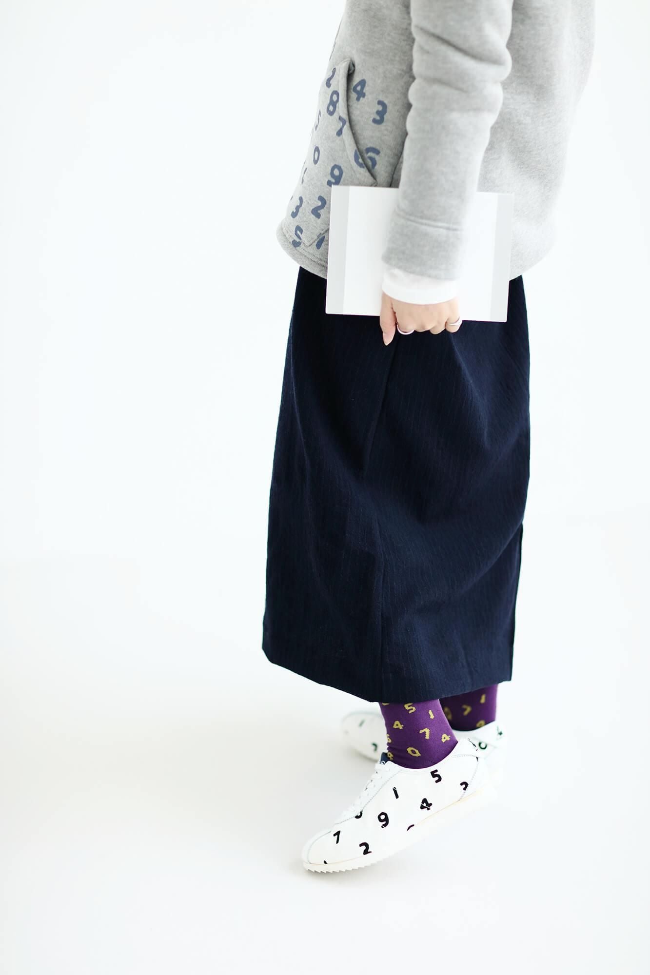 塔布袜(正常长度)/so-su-u kyomurasaki下的圆头尖端