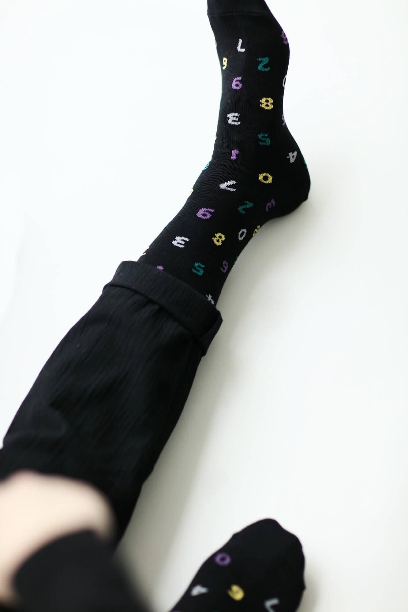 圓頭分趾襪(普通長度)/SO-SU-U十數 四色 黑色2