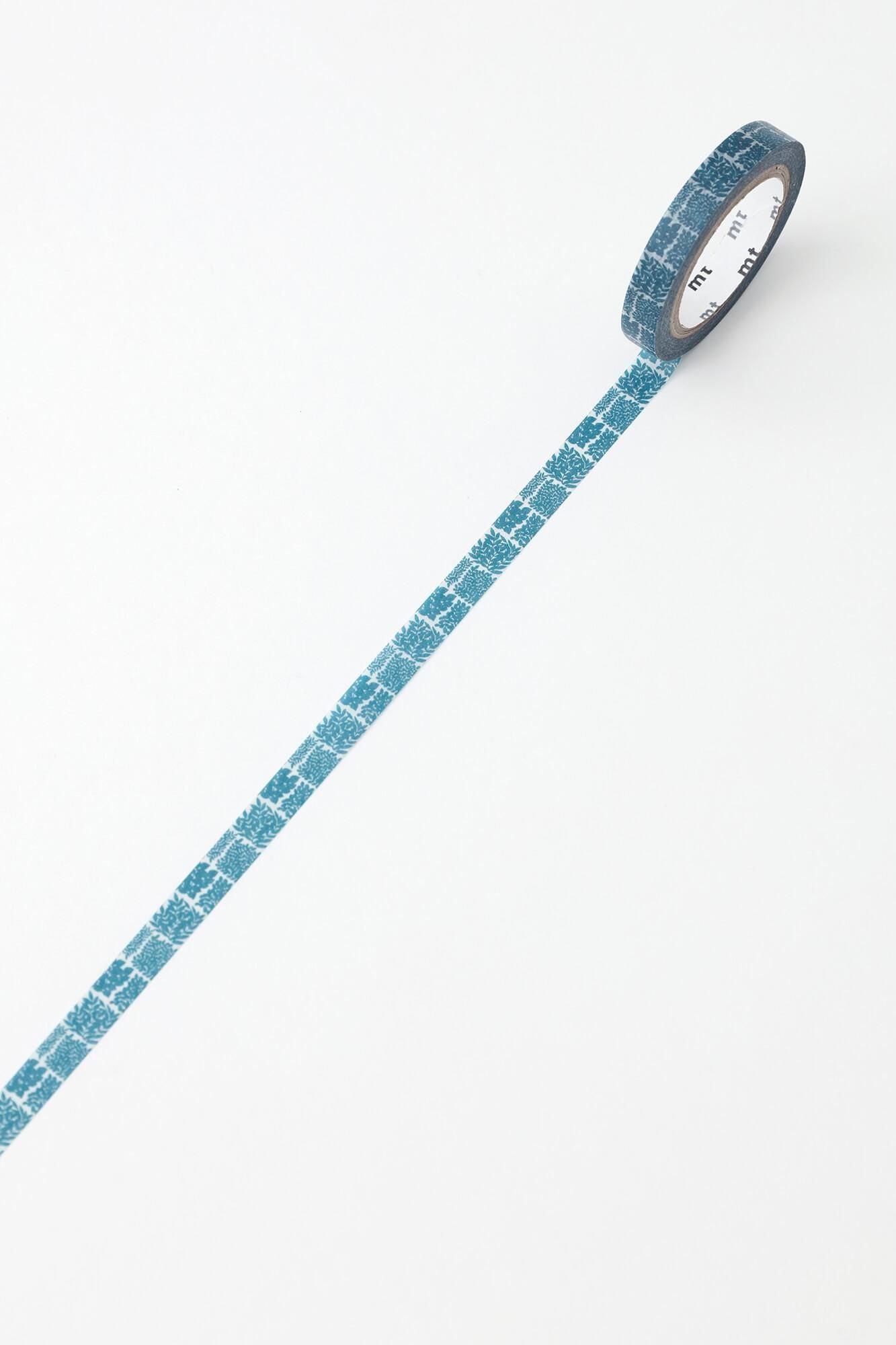 【net限定】SOU・SOU×mt テキスタイル・マステ/花市松(はないちまつ)【0.7cm幅】