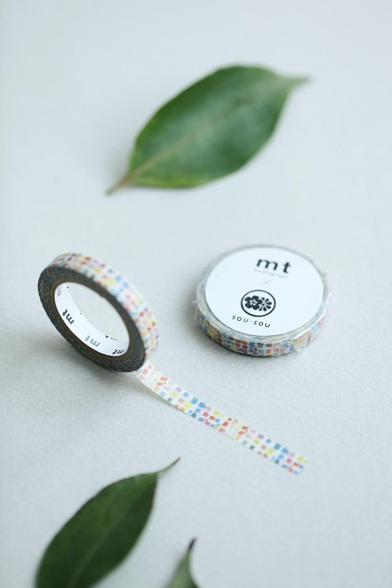 【net limited】SOU・SOU×mt Textile・Masking Tape / Palette【0.7cm Width】