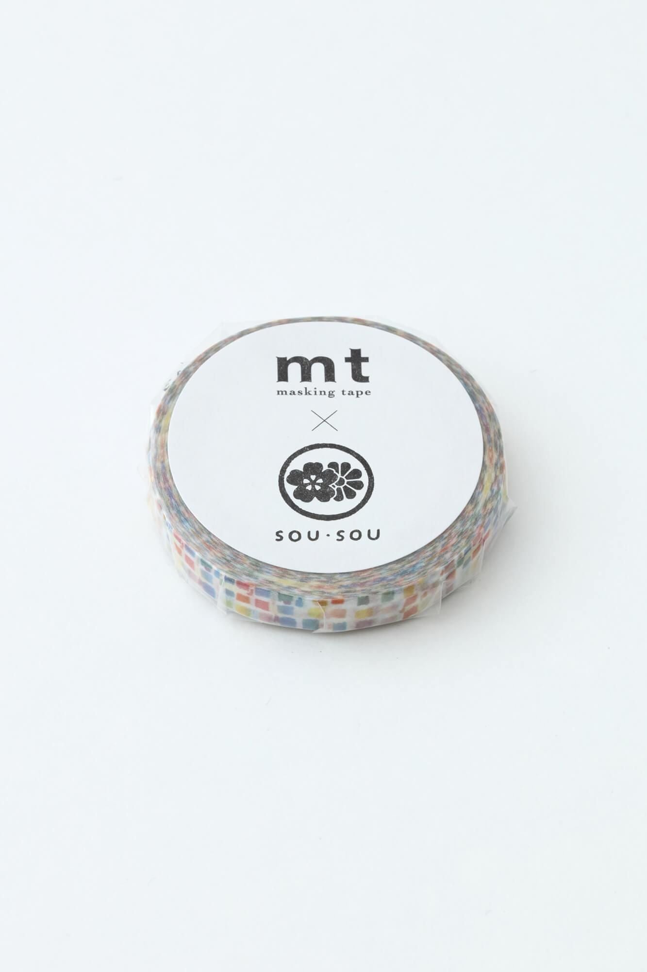 【net limited】SOU・SOU×mt Textile・Masking Tape / Palette【0.7cm Width】