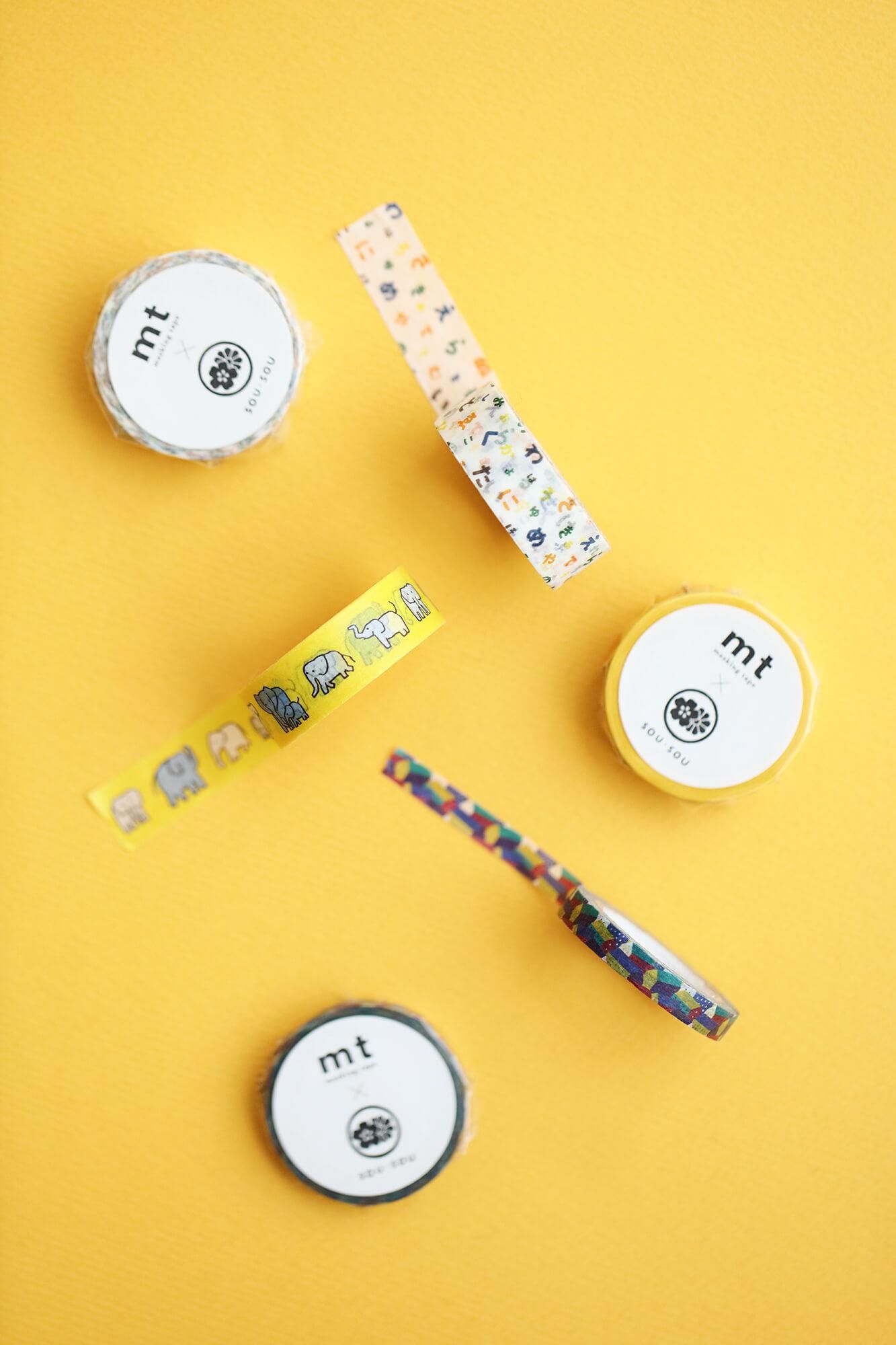 【net limited】SOU・SOU×mt Textile・Masking Tape / Northern Countries【0.7cm Width】