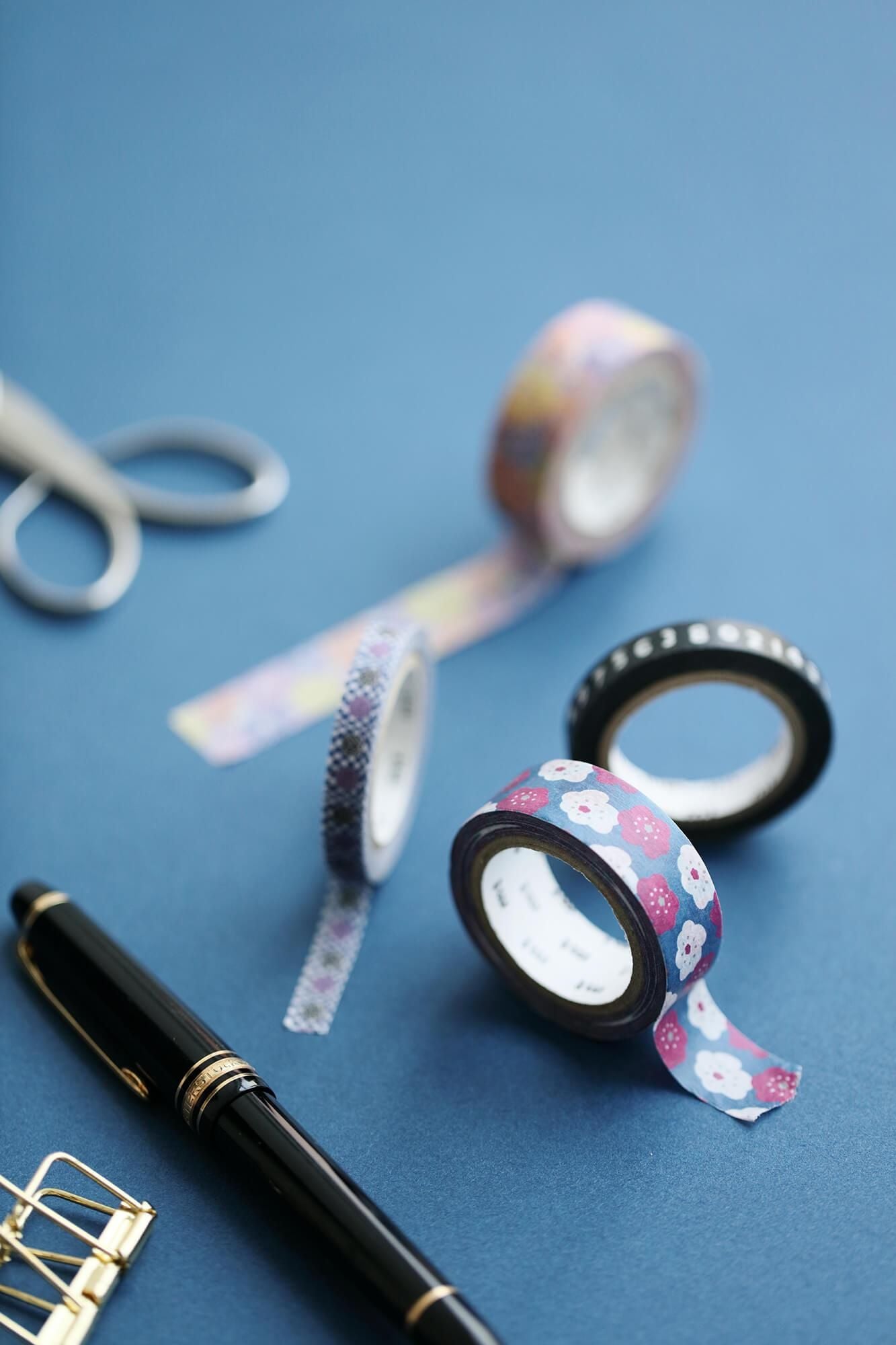 SOU・SOU×mt テキスタイル・マステ/ほほえみ【1.5cm幅】