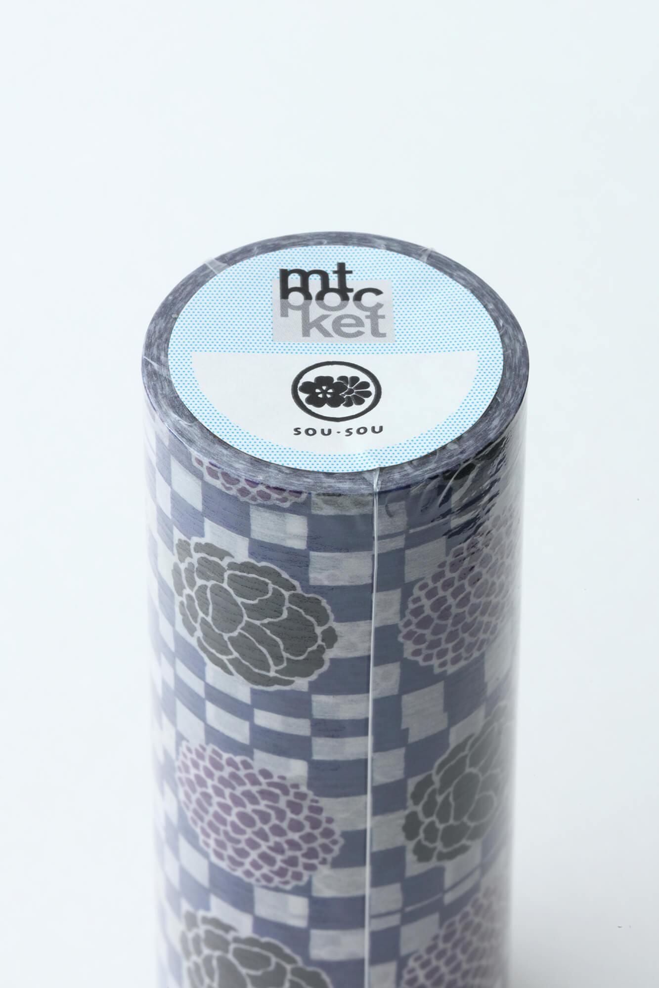 【net限定】SOU・SOU×mt_pocket/霰に華紋(あられにかもん)【11.5cm幅】