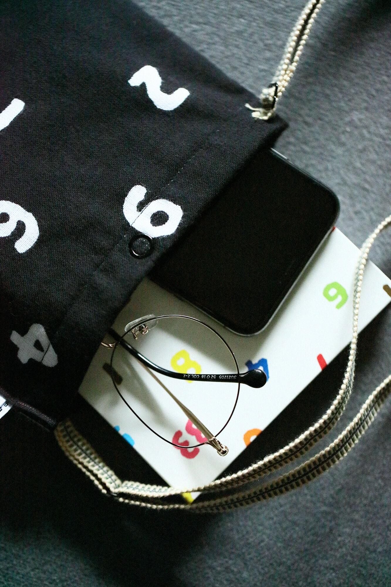 伊勢木綿 御朱印帳袋(ごしゅいんちょうぶくろ)/SO-SU-U 濡羽色(ぬればいろ)