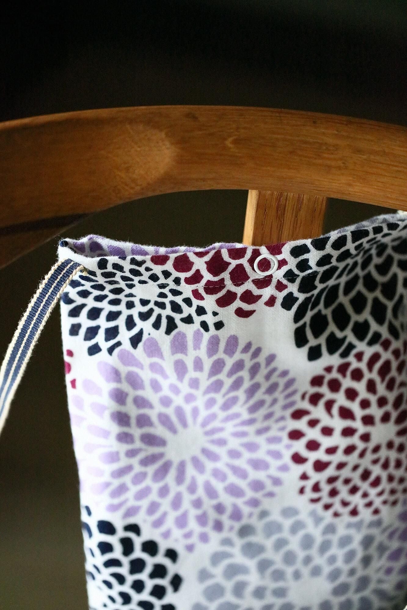 伊勢木綿 御朱印帳袋(ごしゅいんちょうぶくろ)/菊づくし 佳夕(かせき)