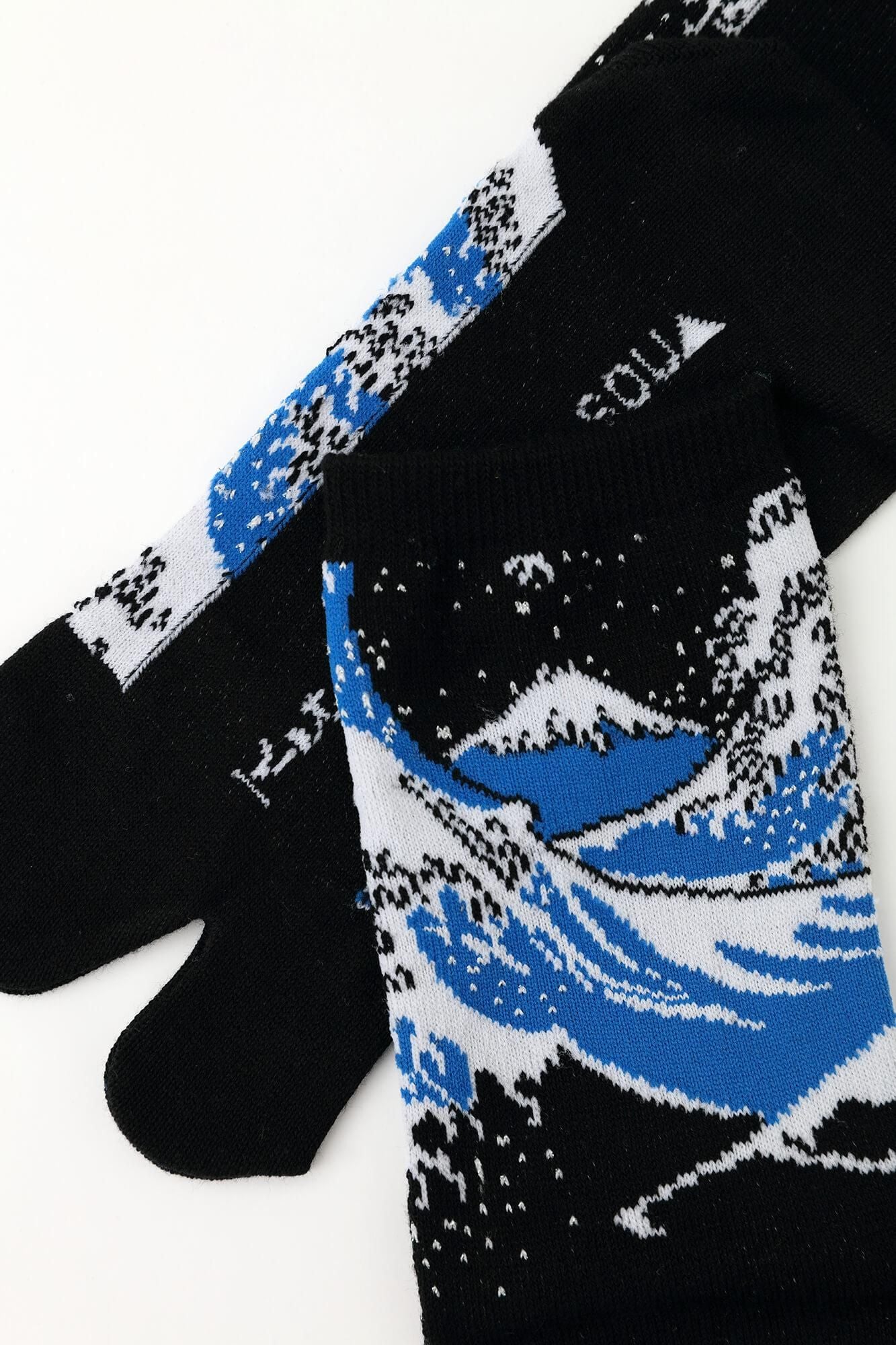 足袋下(普通丈)/北斎(ほくさい) 神奈川沖浪裏(かながわおきなみうら) 写し(うつし) 【男・女性用】