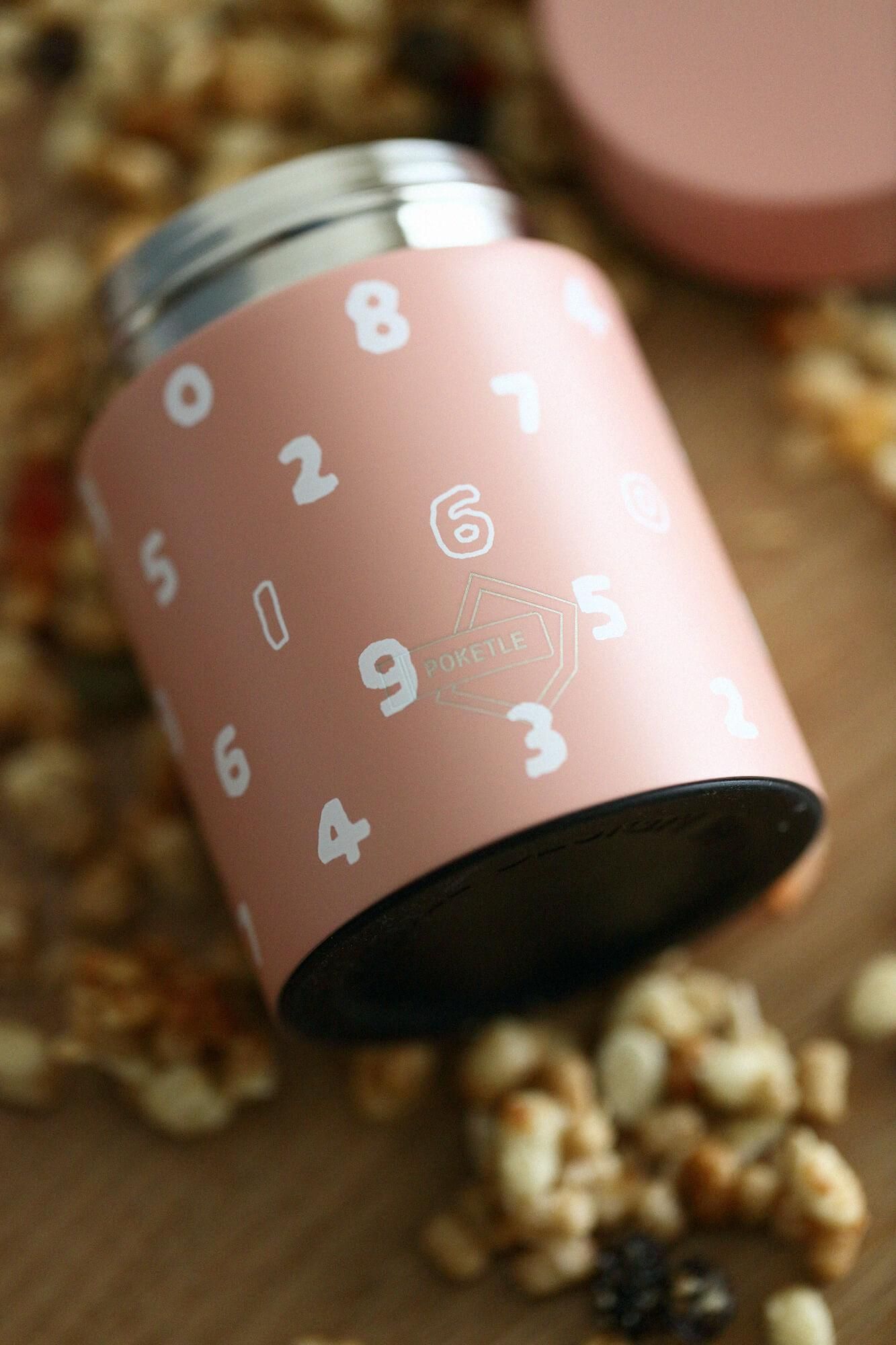 SOU・SOU×POKETLE 160 SOUP BOTTLE(Matte)/ PEACH PINK