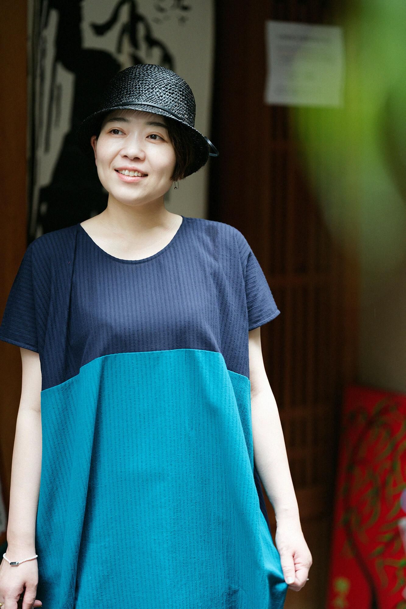 Takashima chiku 40/20 Akiha矩形服装(Chohokei)组/TOMEKON(TAMEKON)X SEA GREEN(KAIRYOKUSHOKU)