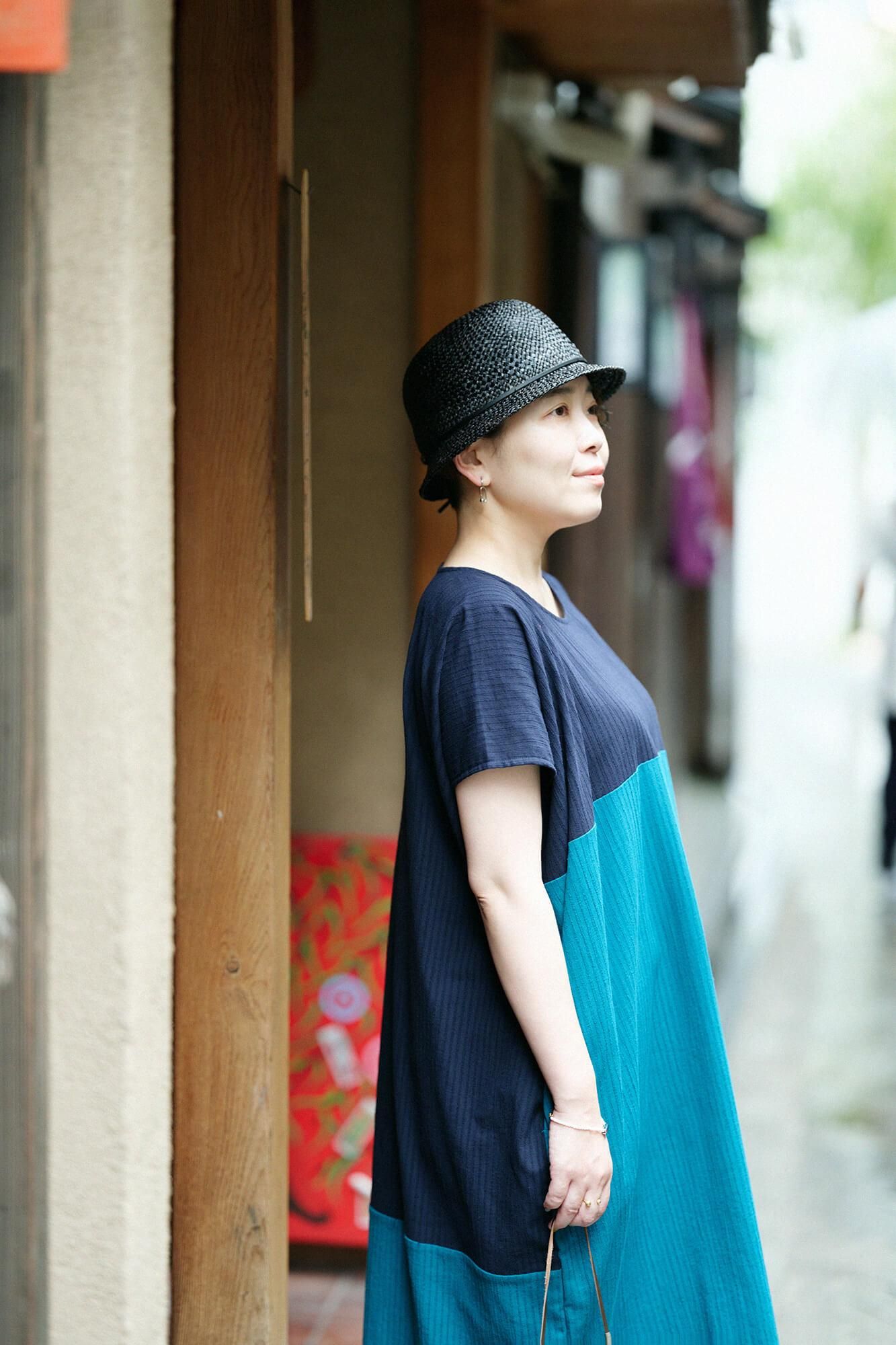 Takashima chiku 40/20 Akiha矩形服装(Chohokei)组/TOMEKON(TAMEKON)X SEA GREEN(KAIRYOKUSHOKU)