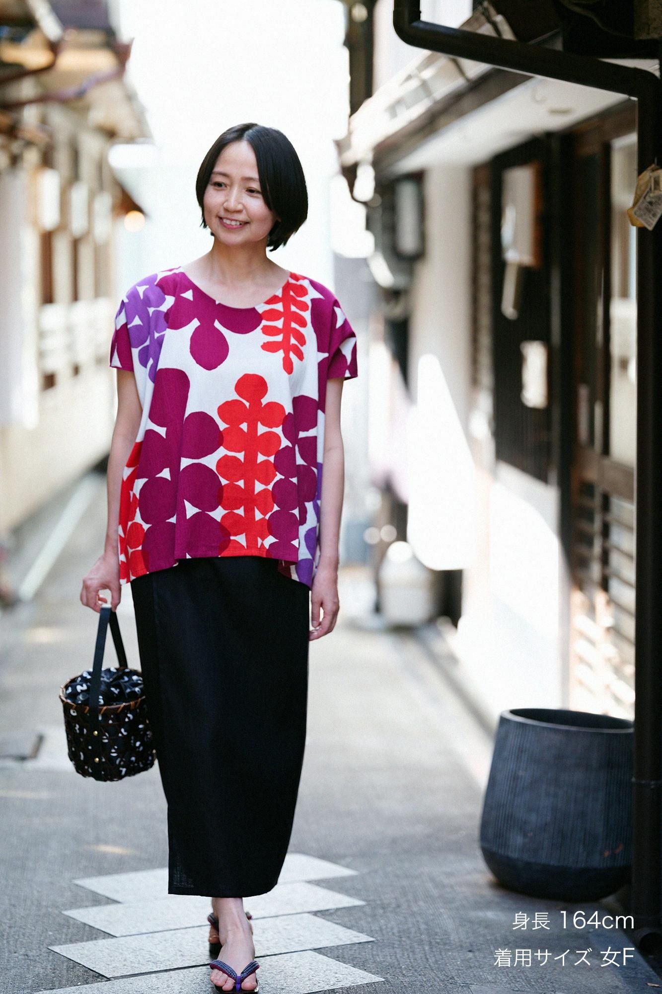 高島縮棉 20/20方形上衣/成長