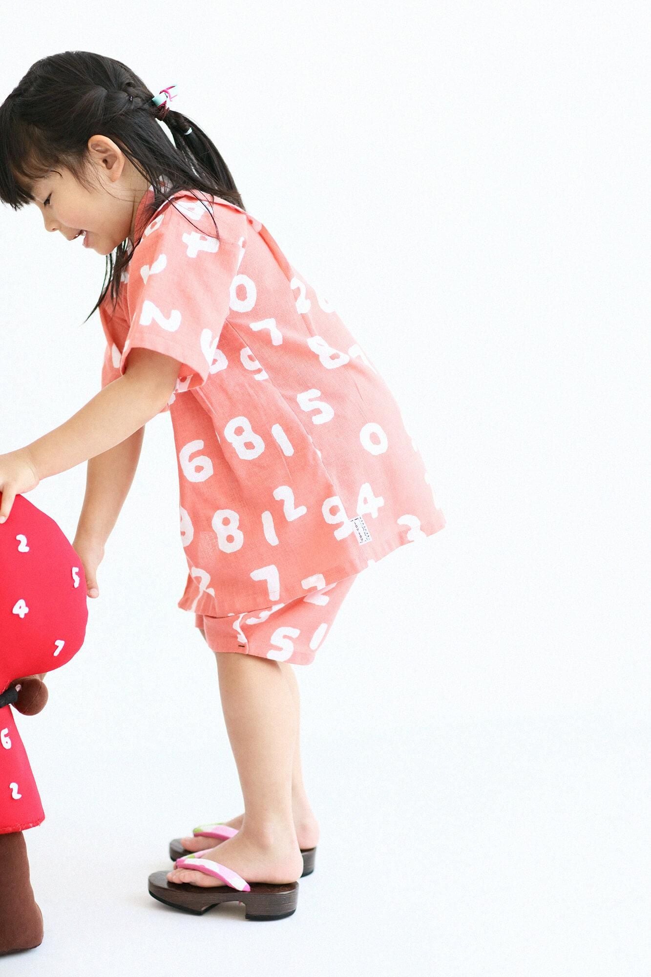 ●いせもめん こどもじんべい/そすうこん ときいろ