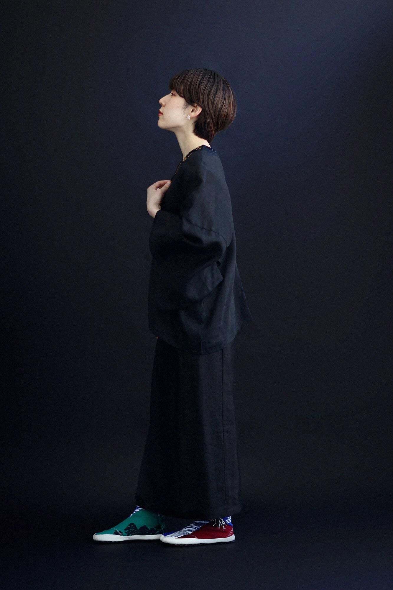 Split Toe Tabi Shoes / Red Fuji