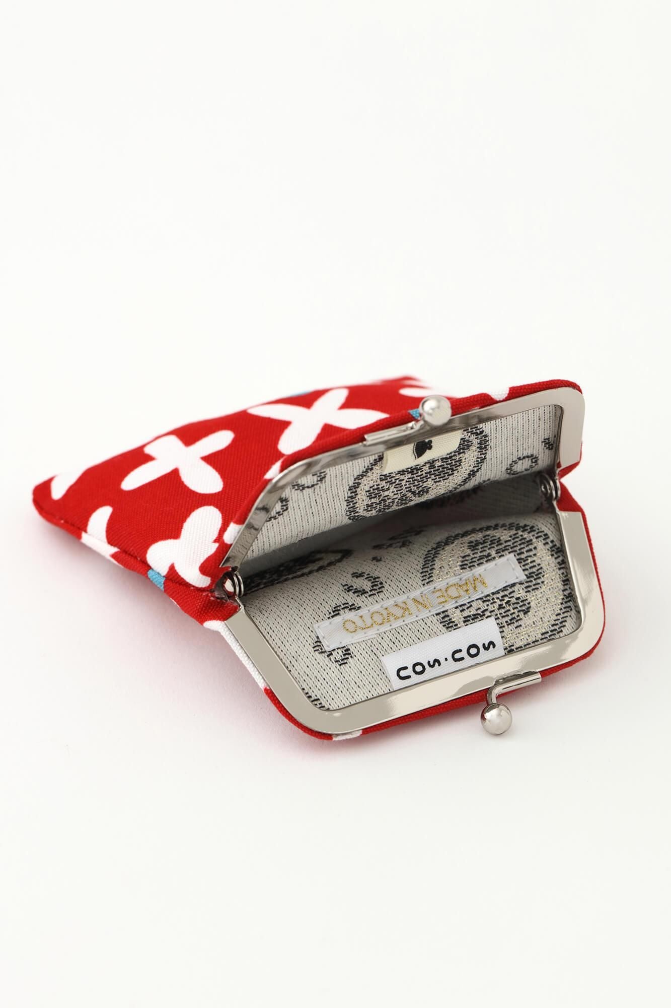 12號帆布 軟 迷你口金包/蘿蔔草