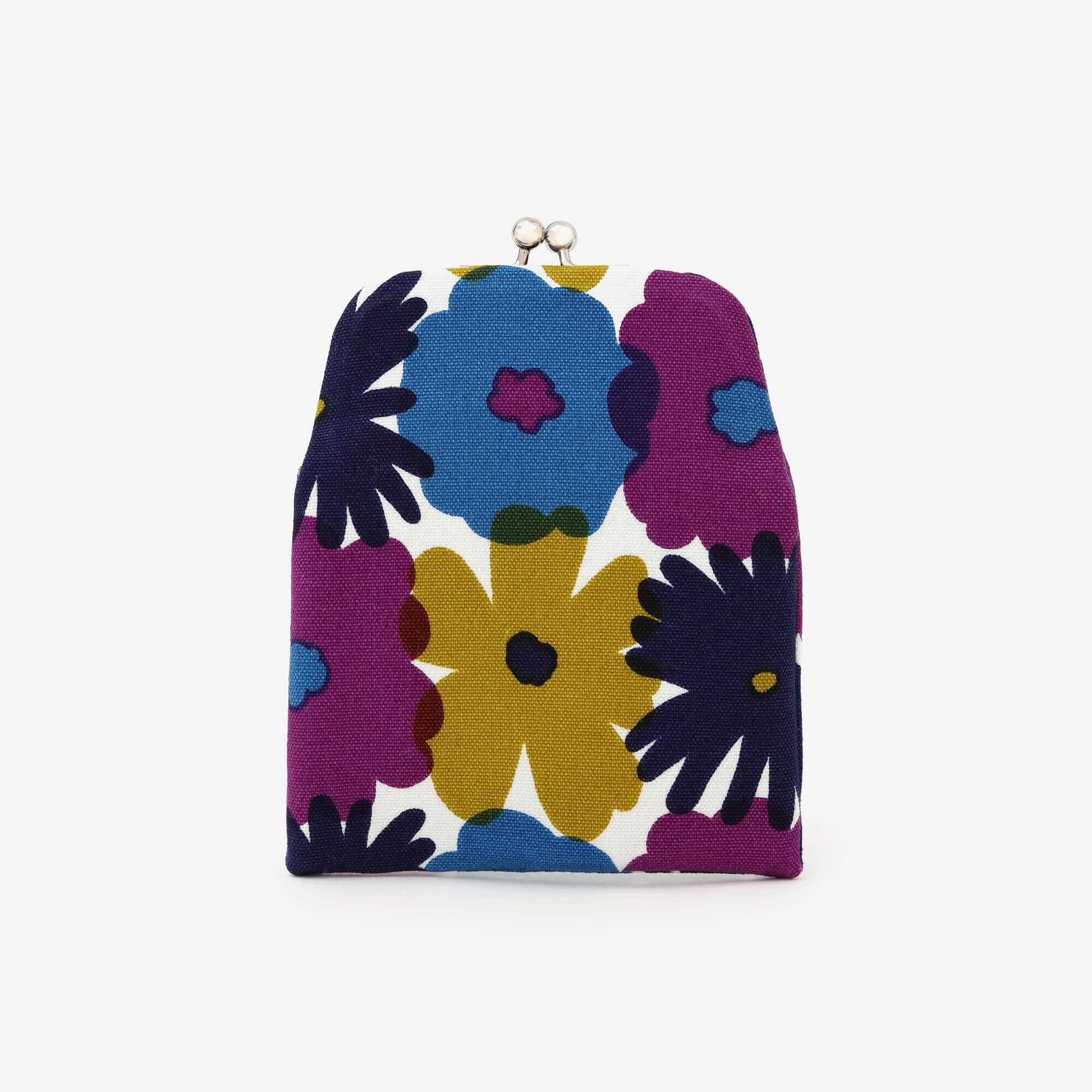 No.12 Canvas Soft Mini Gamaguchi / Oraka Multicolored