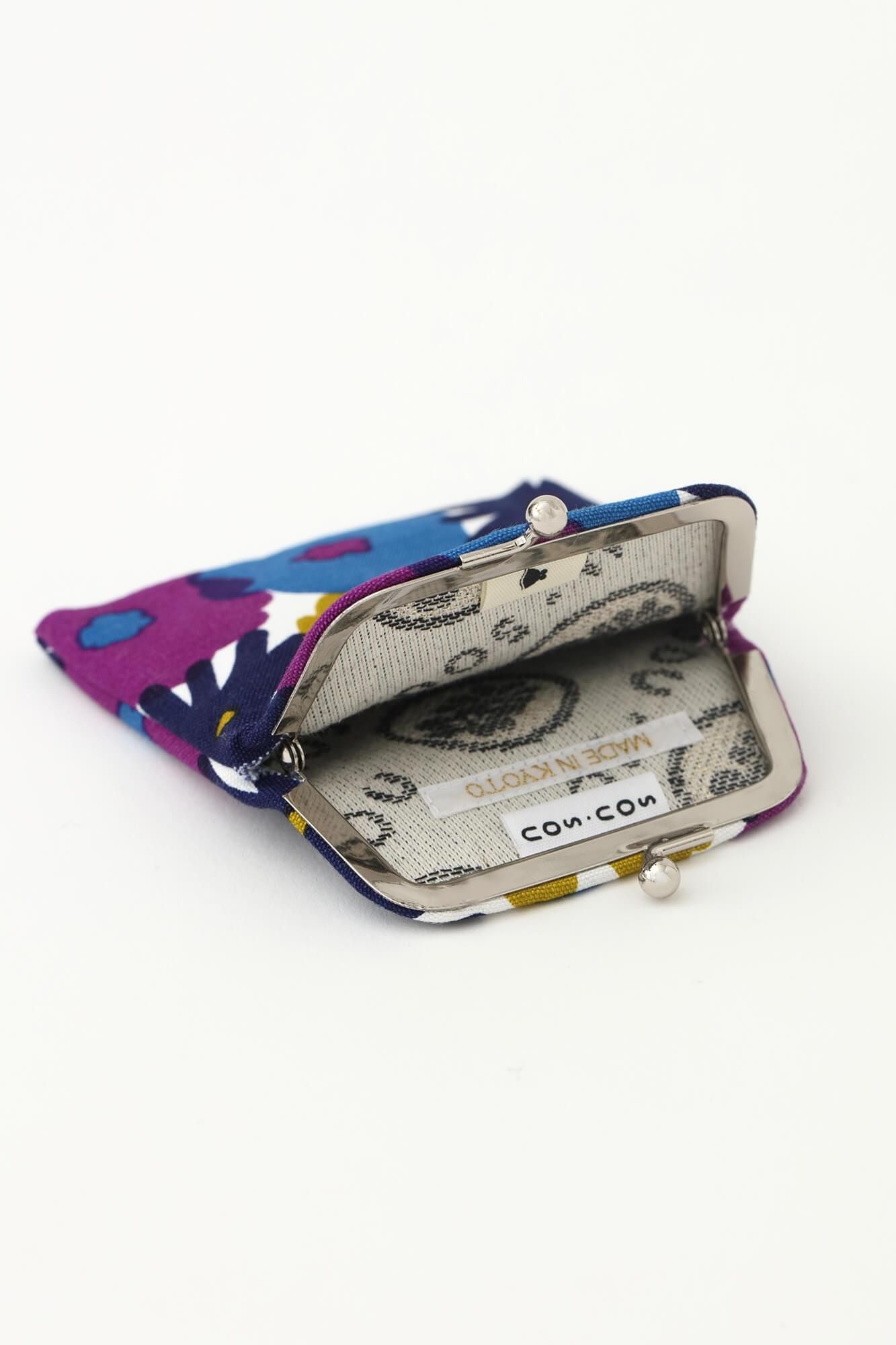 No.12 Canvas Soft Mini Gamaguchi / Oraka Multicolored