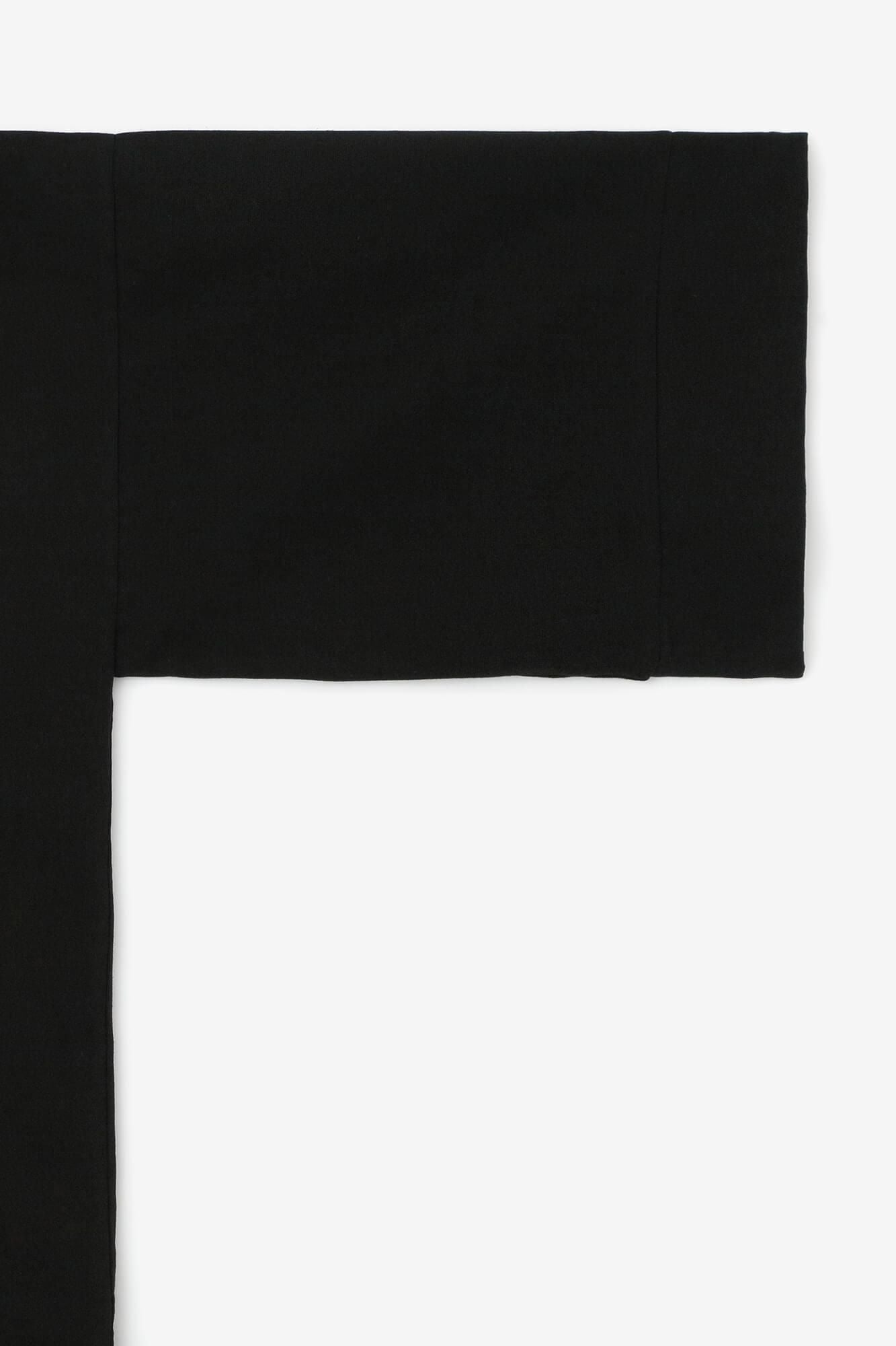 高島縮棉 40/40風靡 上衣/黑色