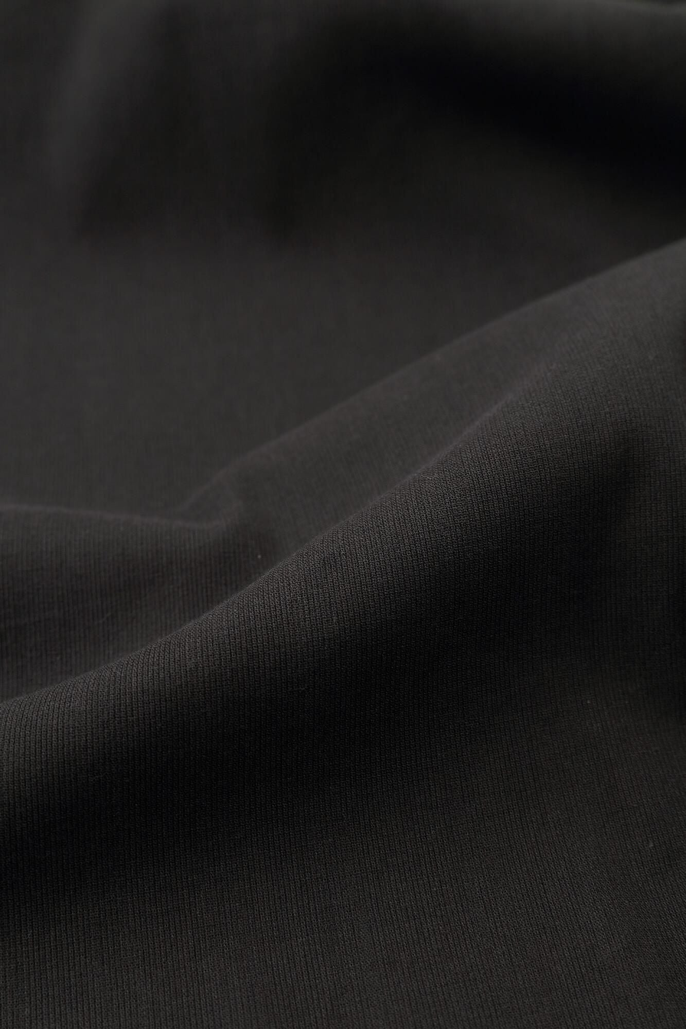 Chizimi Cotton 40/40 Fubi Kimono Shirt / Dark Grey