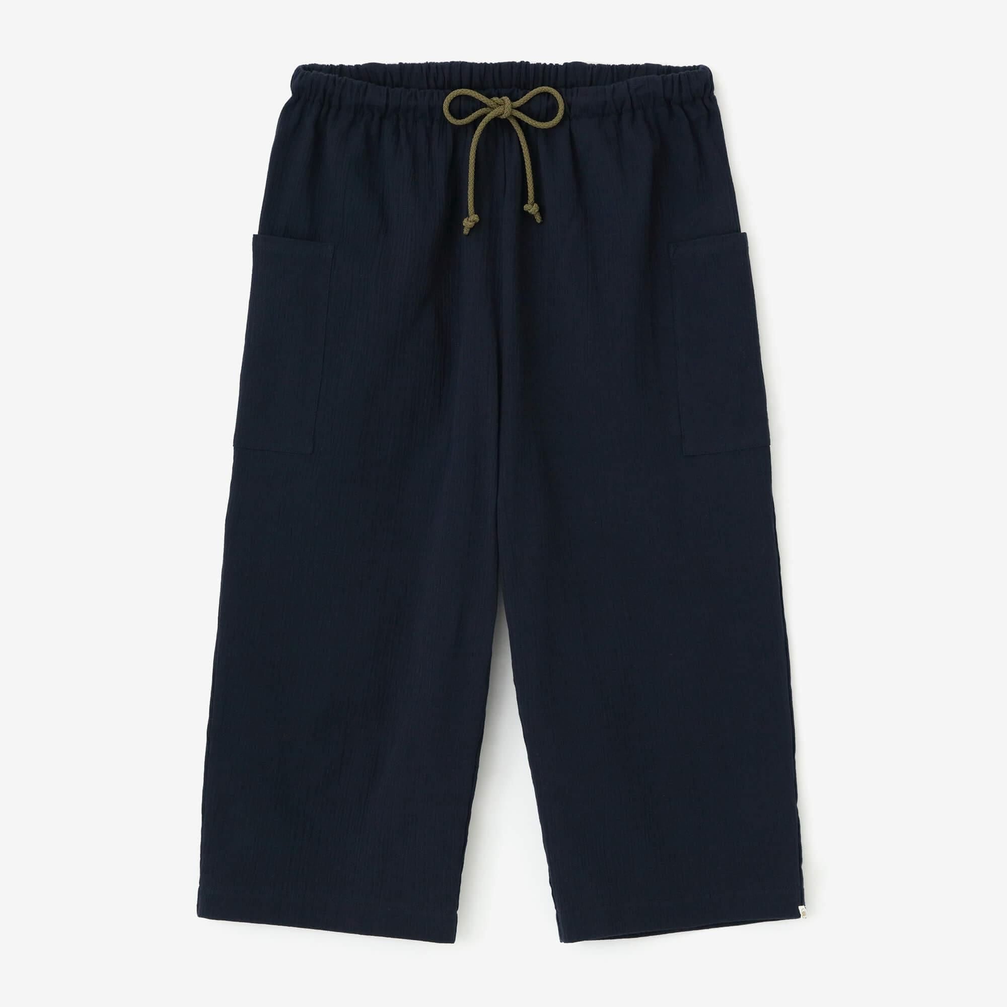 Chizimi Cotton 20/20 Skinny Pants / Dark Blue