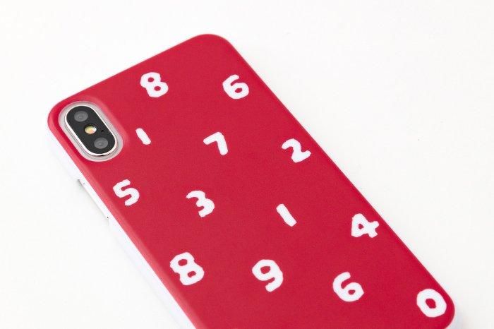 【net限定50%OFF】iPhone_XS_Max テキスタイルカバー/SO-SU-U 紅色