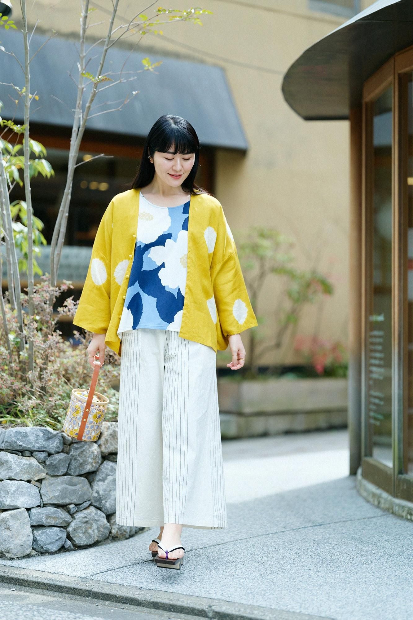 Mikamoyaki Geta皮革 /角落