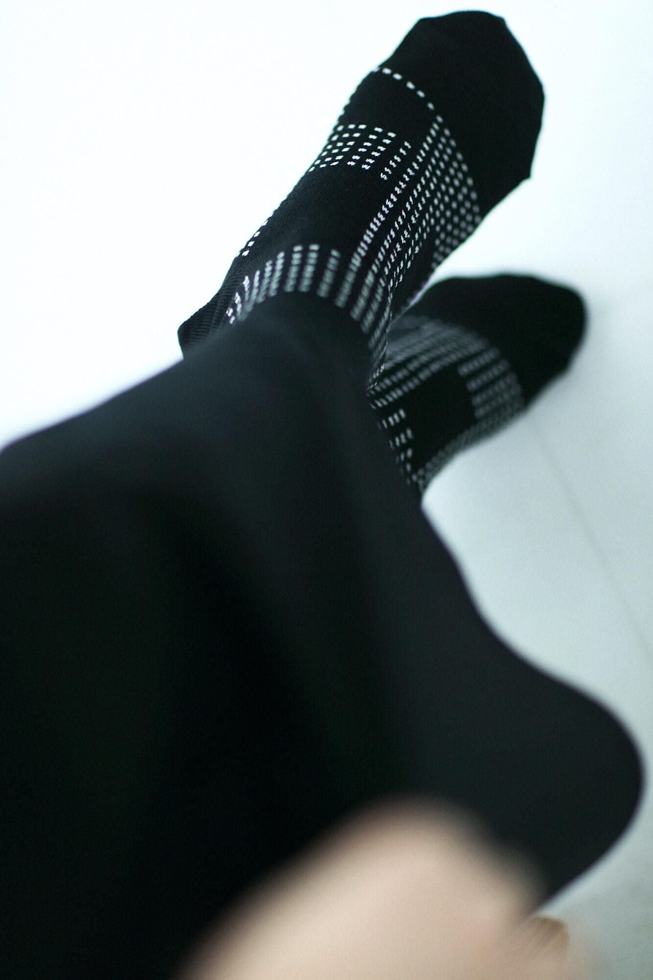 圆形的塔布袜(正常长度)/阴影(kage)湿羽毛颜色(包裹)