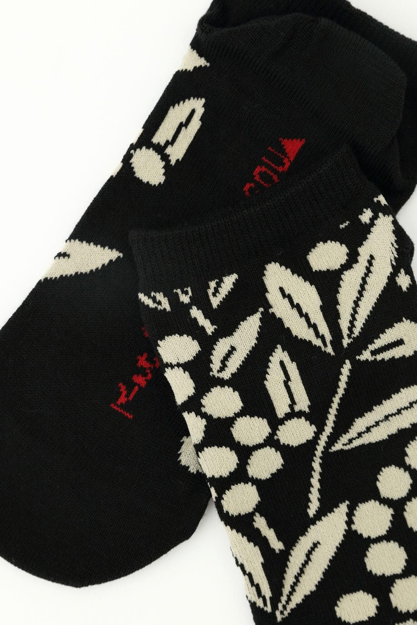 Round Toe Tabi Socks(Low-cut)/Nandina Bamboo