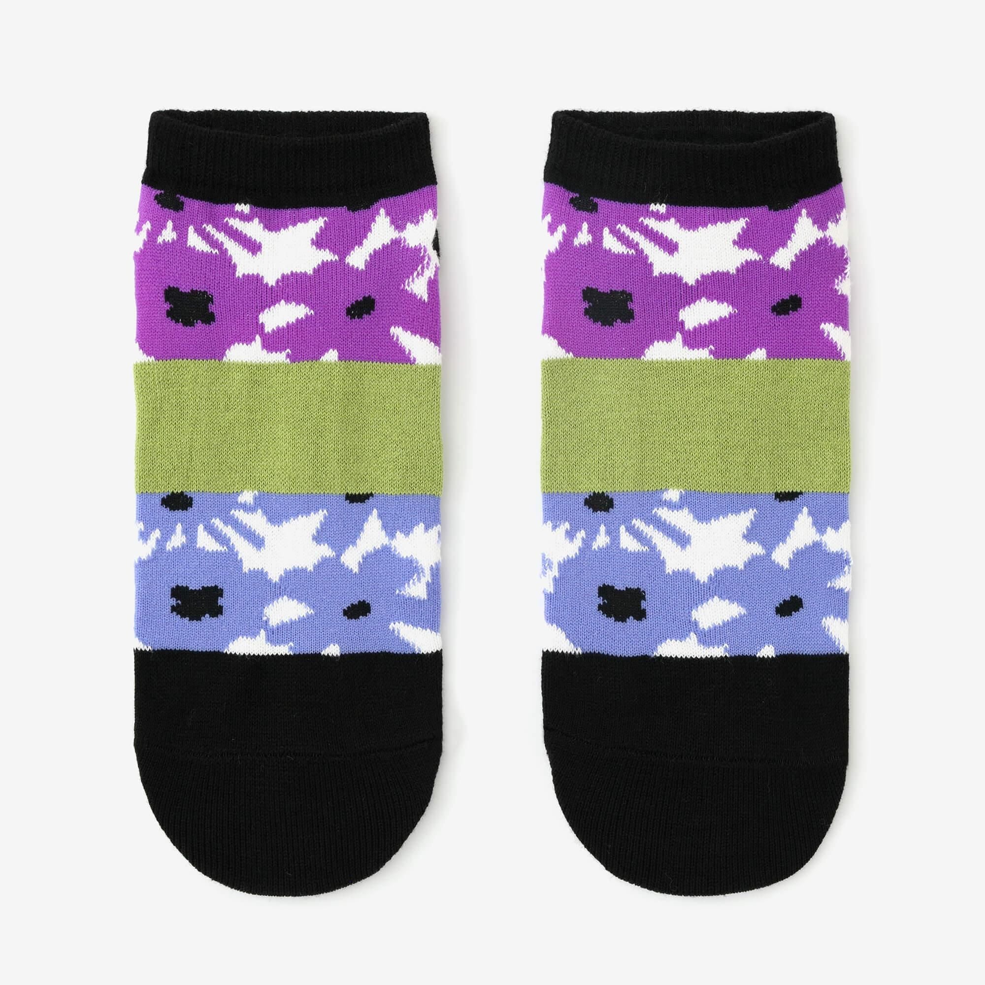 圓頭分趾襪(腳踝長度)/落落大方 黑色【女性用】