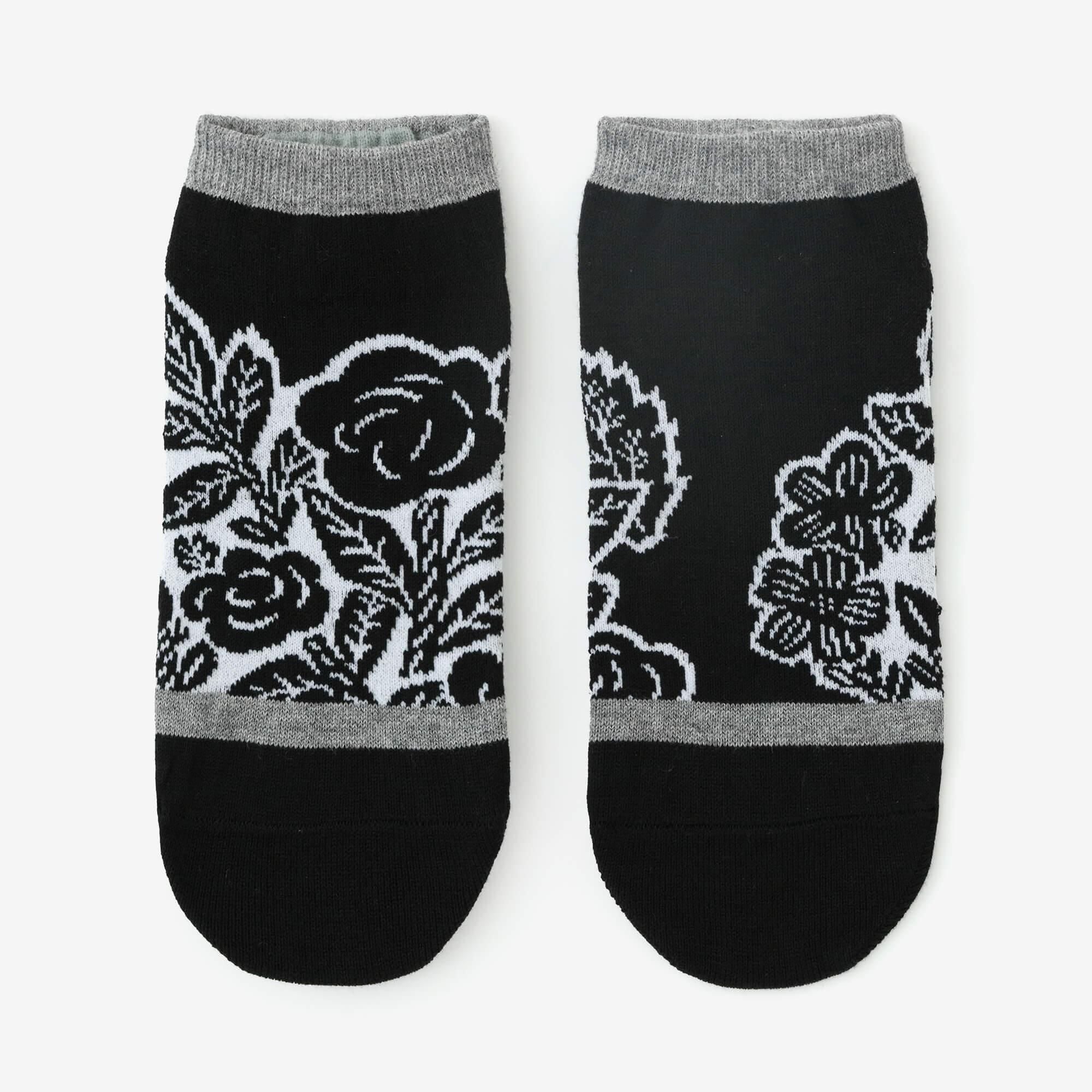 Round Toe Tabi Socks(Low-cut)/Woodcut