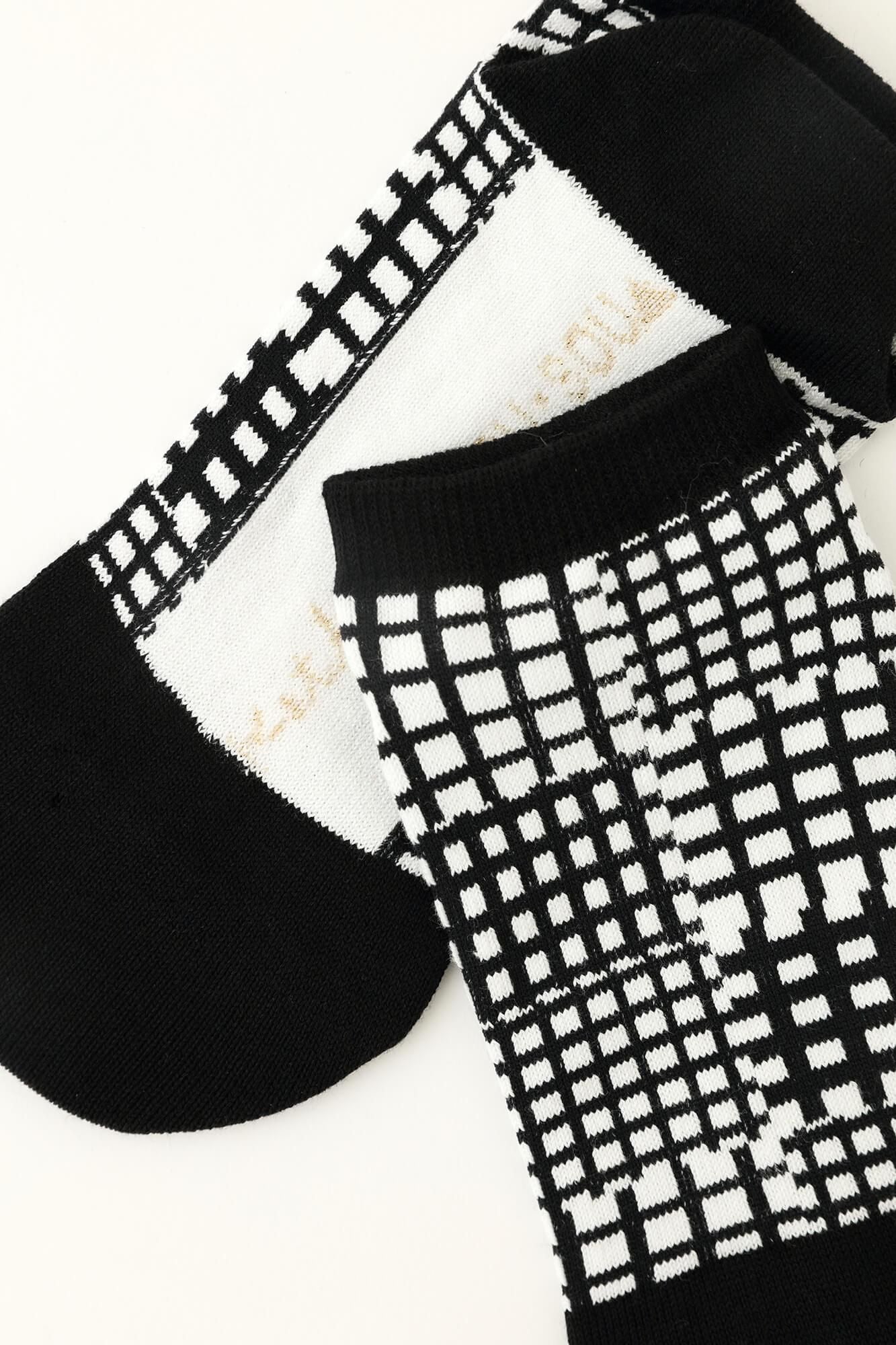 Round Toe Tabi Socks(Low-cut)/Bamboo Lattices