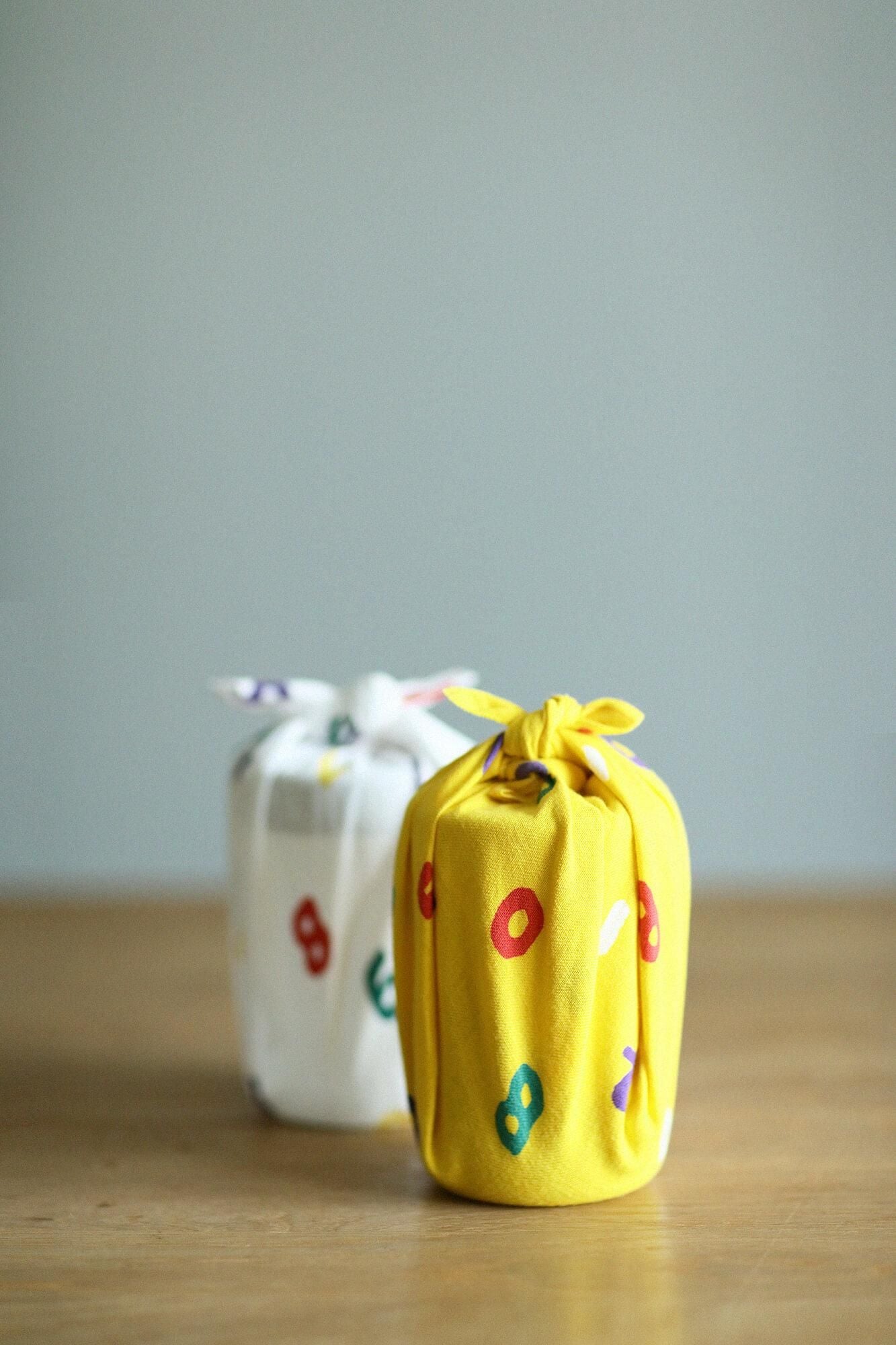 Isemomen Cotton Textile Handkerchief(Short)/ SO-SU-U Gogyo (Five Elements) Earth