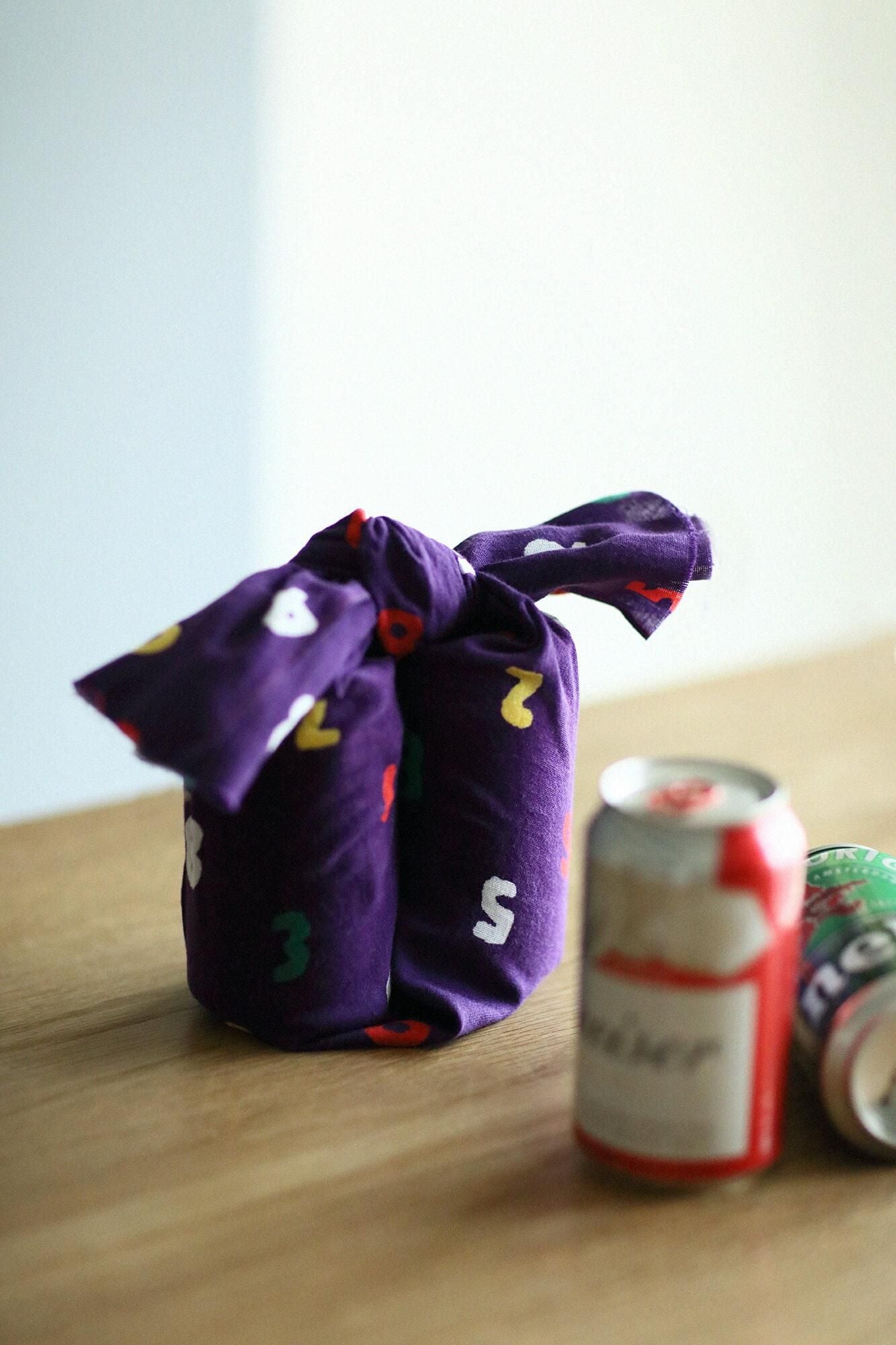 Ise Momen Textil-Tenugui/SO-SU-U Fünf Elemente (Gogyo) Wasser (Mizu)