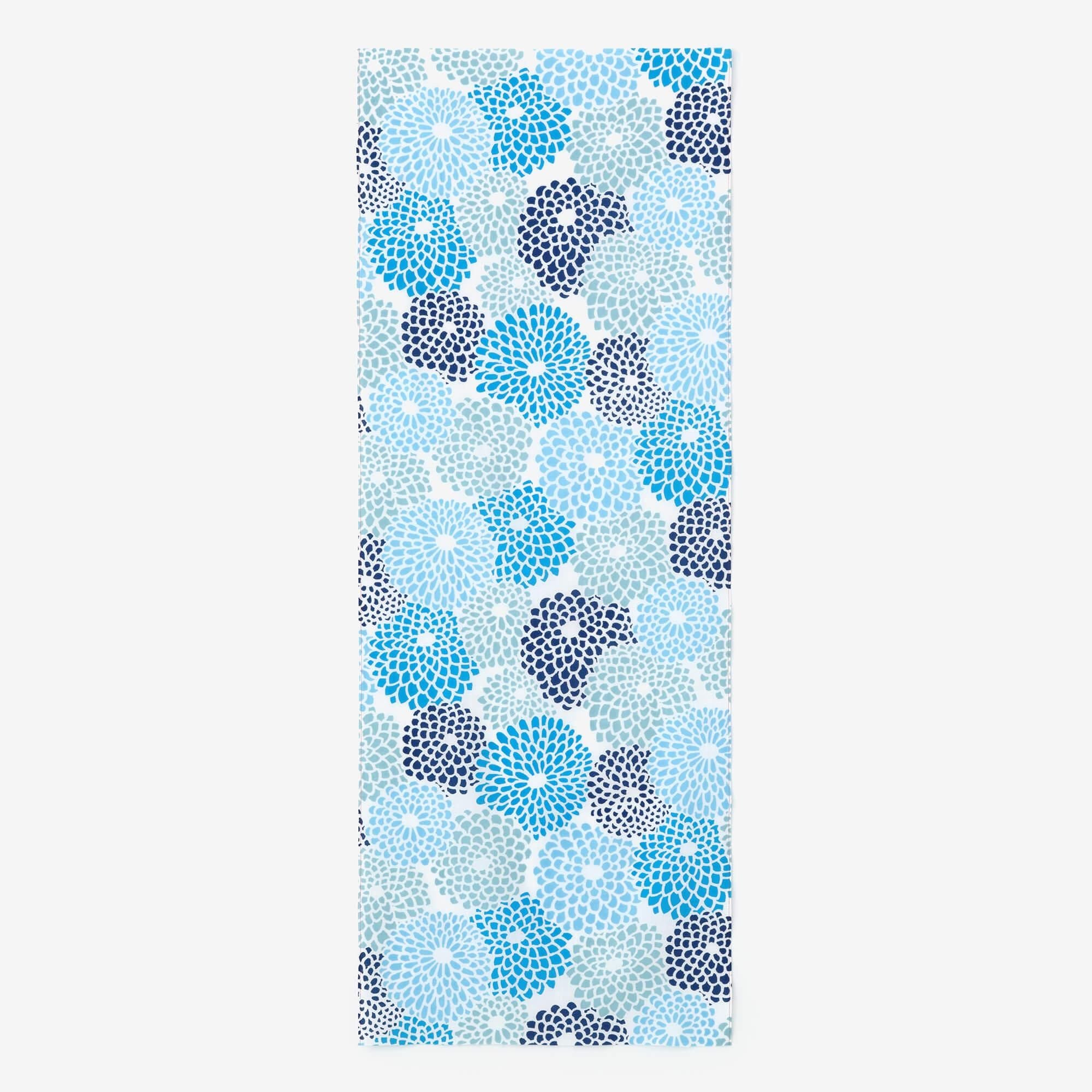 ISE Cotton Textile Tenugui / Chrysanthemum Skewer (Ryo)