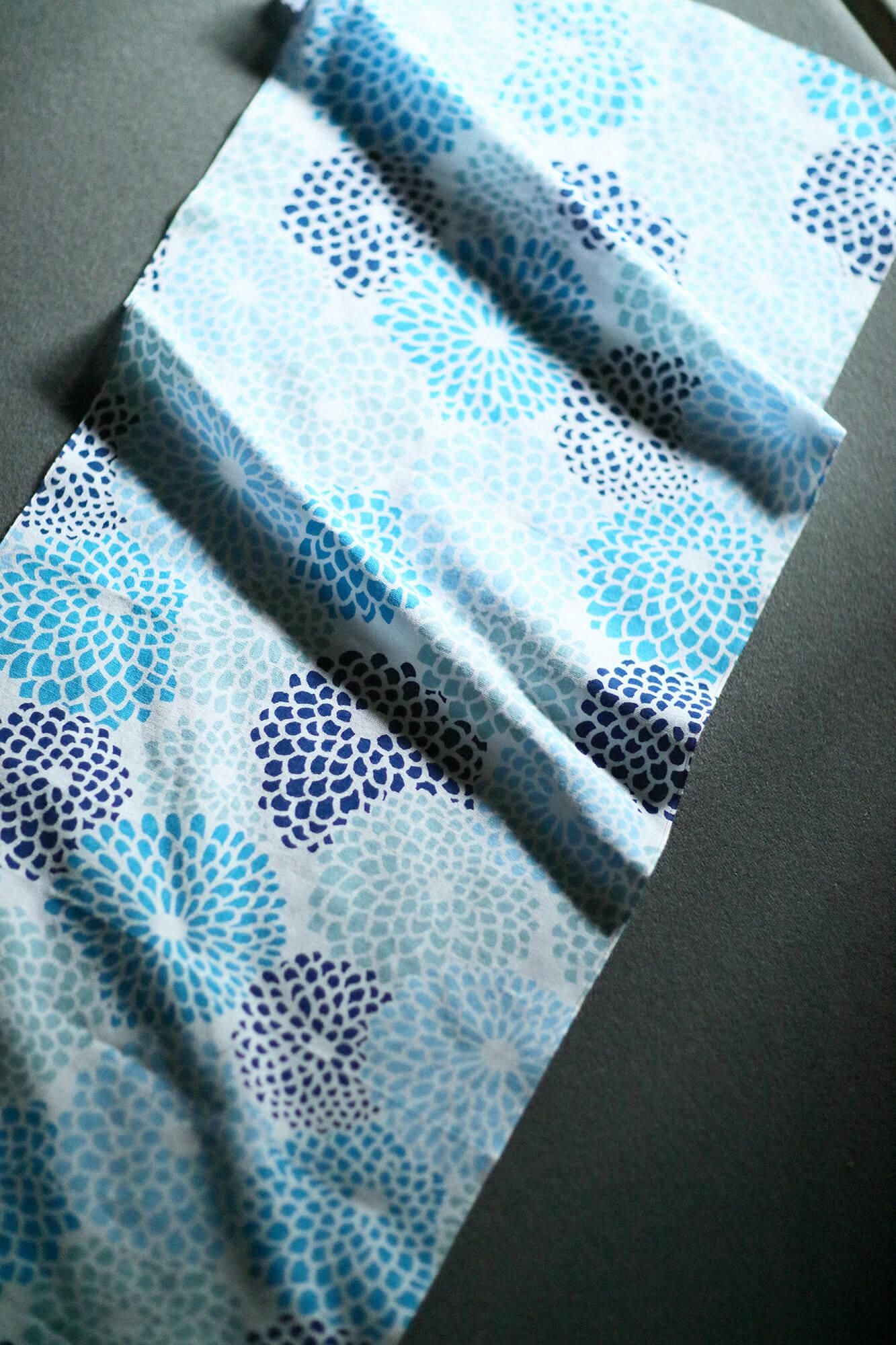 ISE Cotton Textile Tenugui / Chrysanthemum Skewer (Ryo)