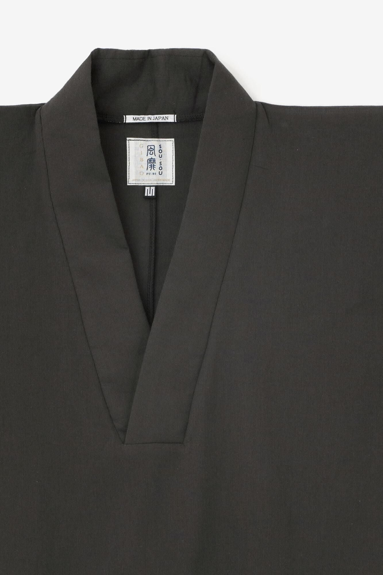 【官網限定】高島縮棉 40/40無袖風靡/深灰色