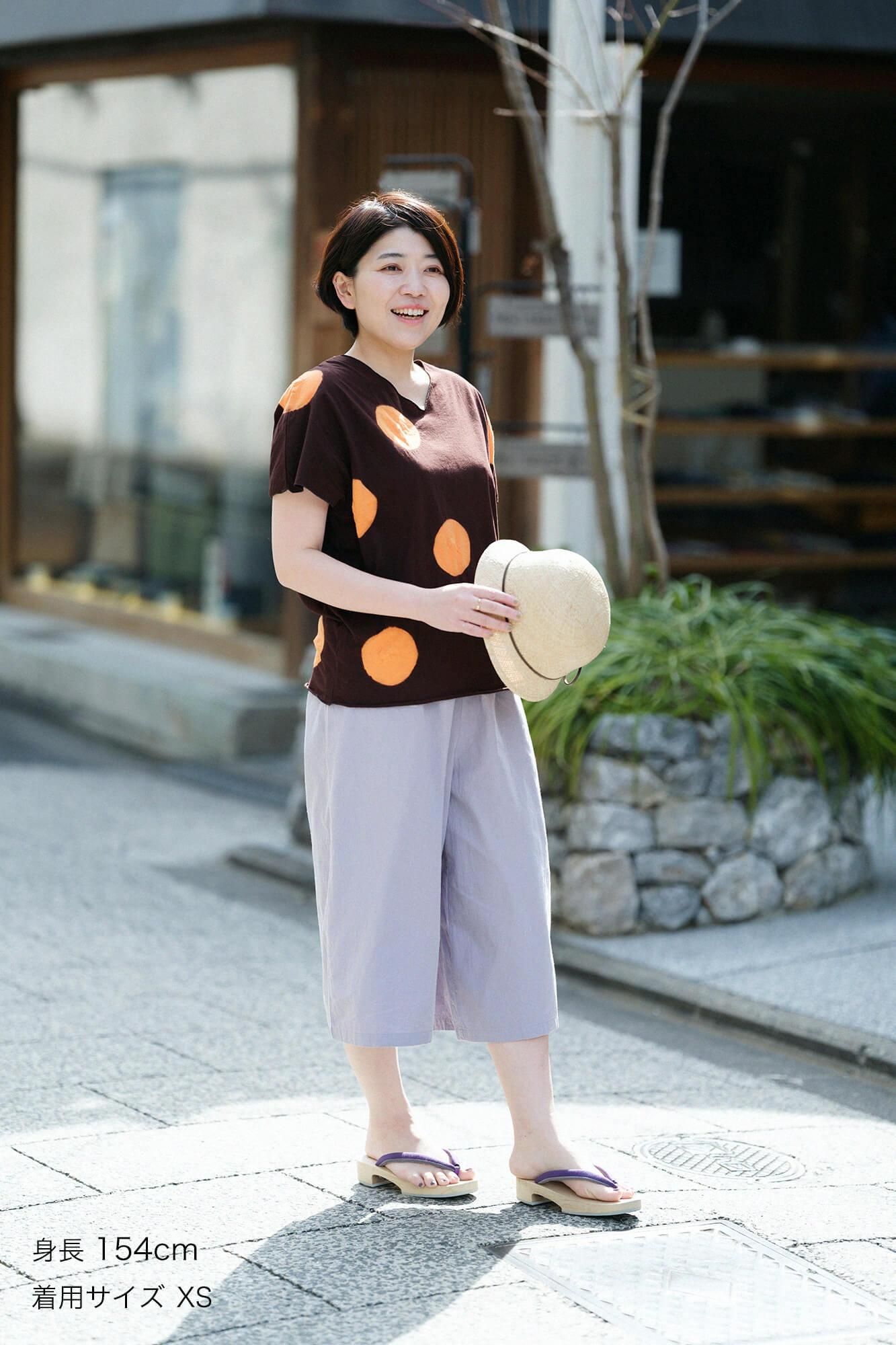 吸烟无袖吉班/大圆点宪法颜色x黄色(kiakka)