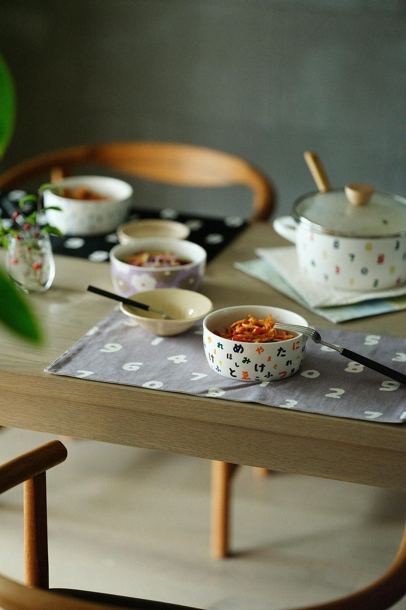 Placemat / SO-SU-U Medium Light Ink Grey