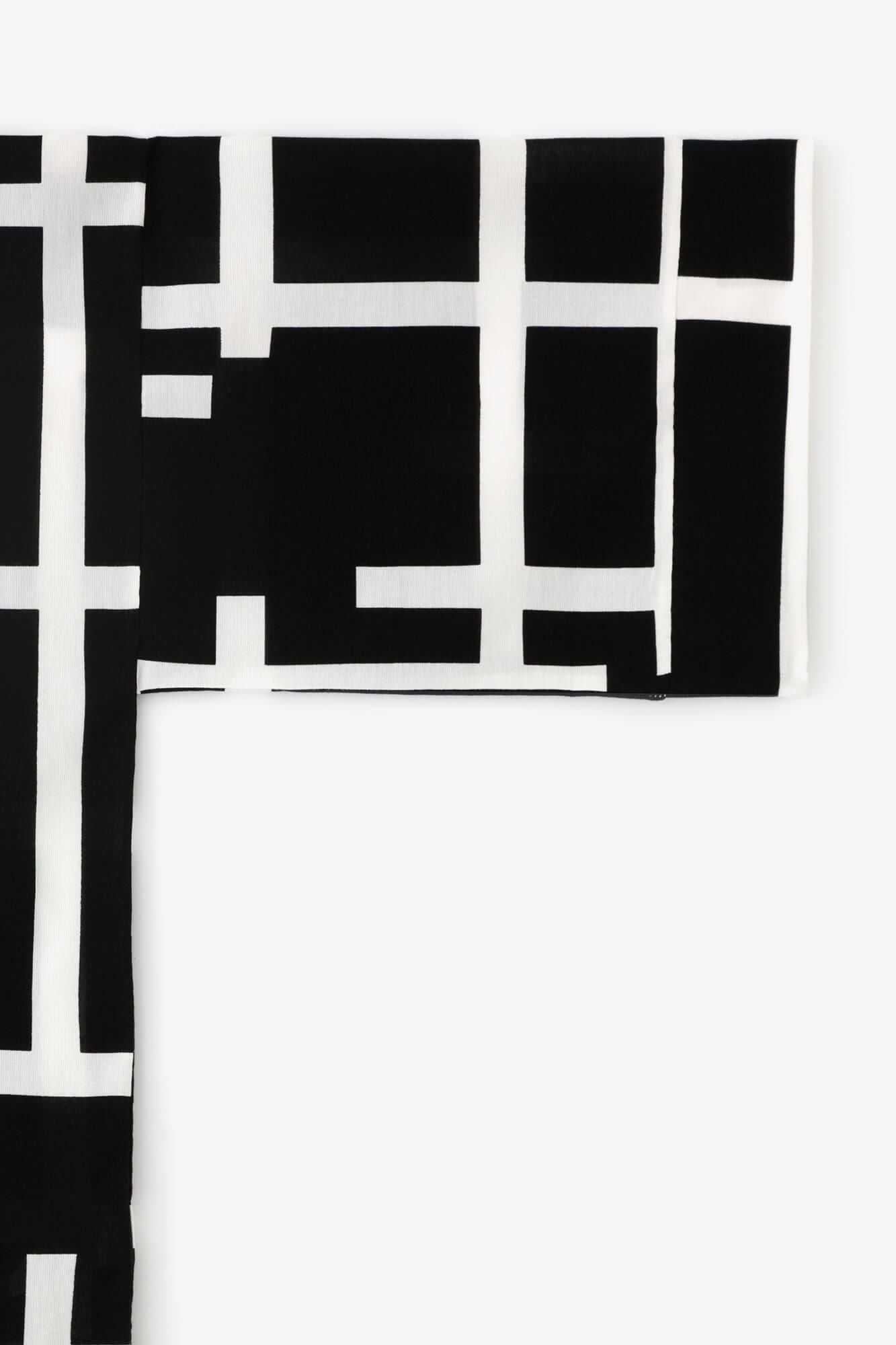 高島縮棉40/40 風靡上衣/柵欄