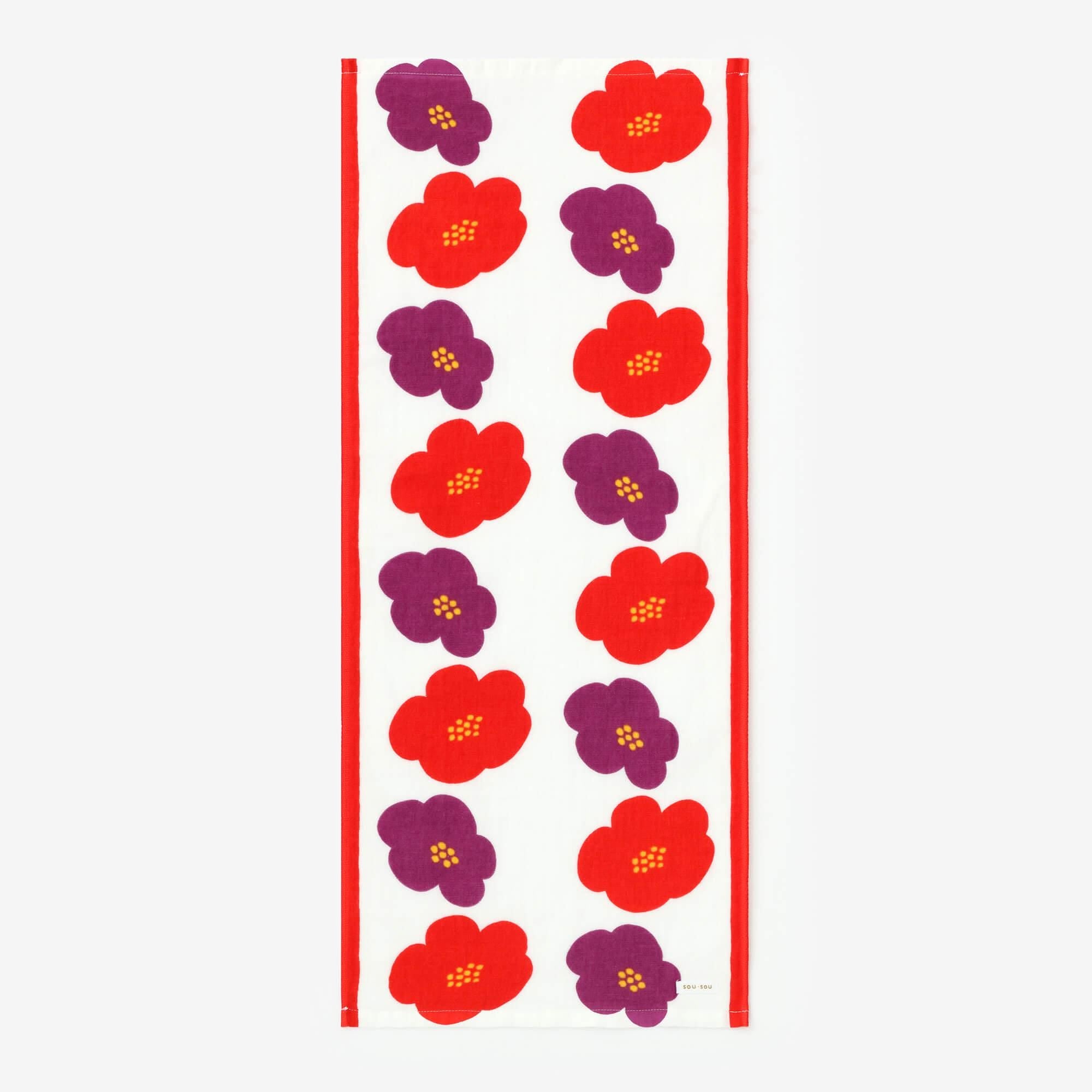 SOU・SOU×Marushin Face Towel / Hanatsubaki