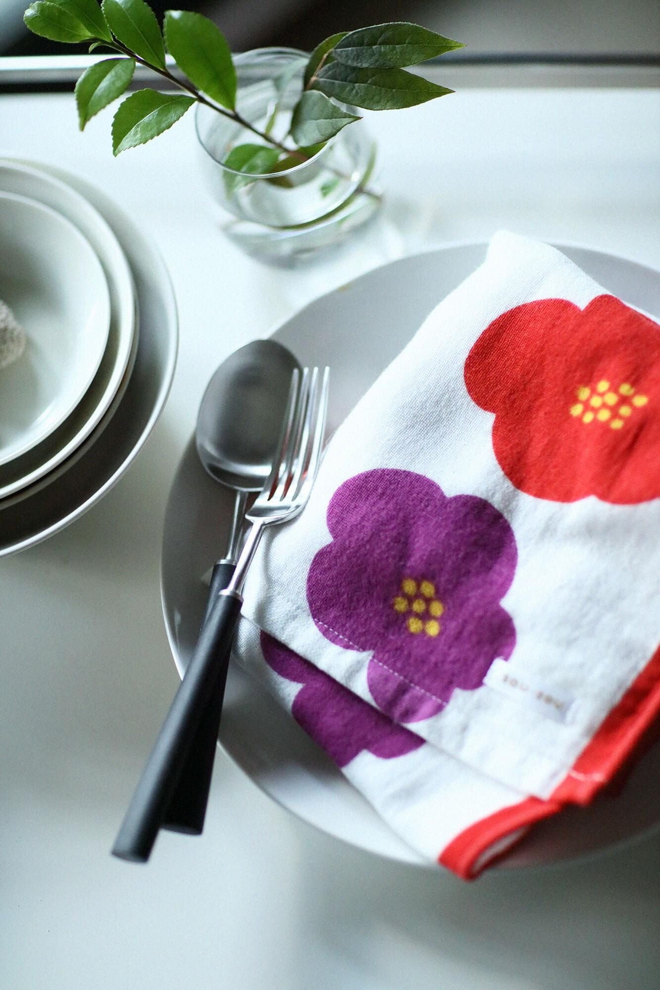 SOU・SOU×Marushin Face Towel / Hanatsubaki