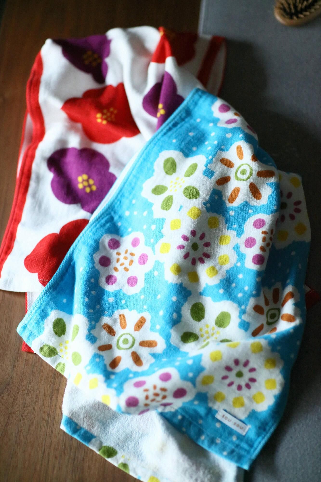 SOU・SOU×Marushin Face Towel / Hanatsubaki