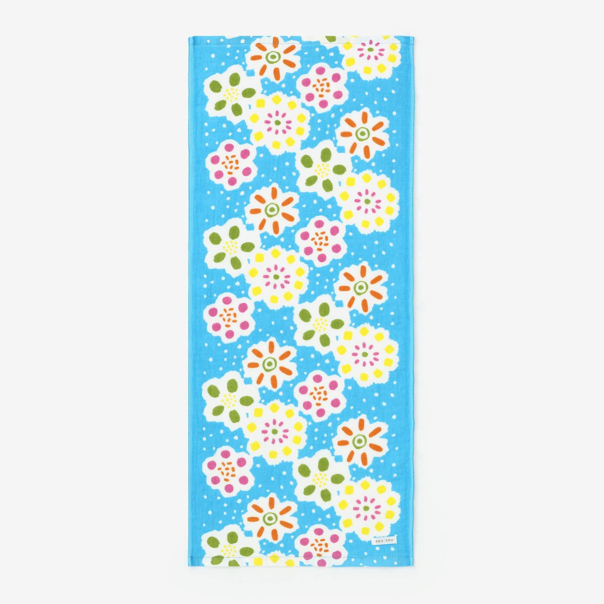 SOU・SOU×丸眞洗臉巾/夏花火