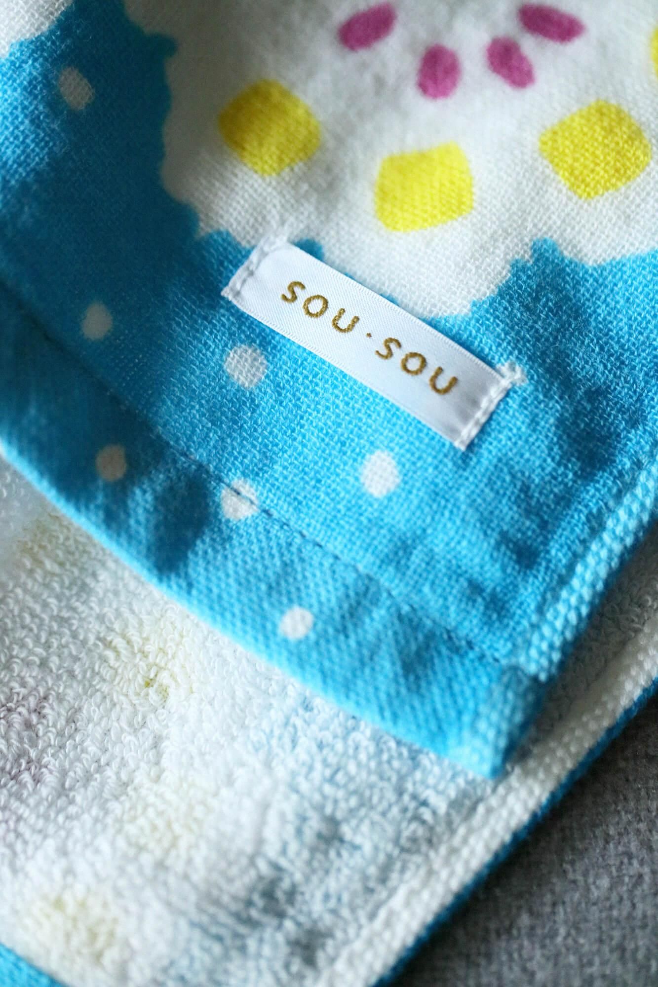 SOU・SOU×丸眞洗臉巾/夏花火