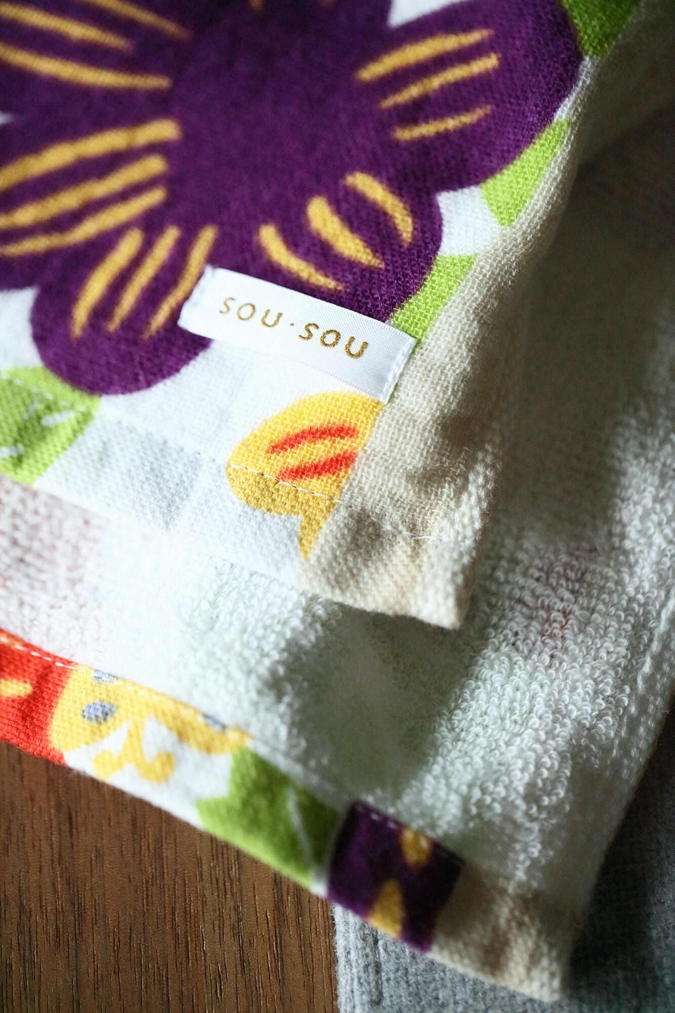 SOU・SOU×Marushin脸部毛巾/Tri