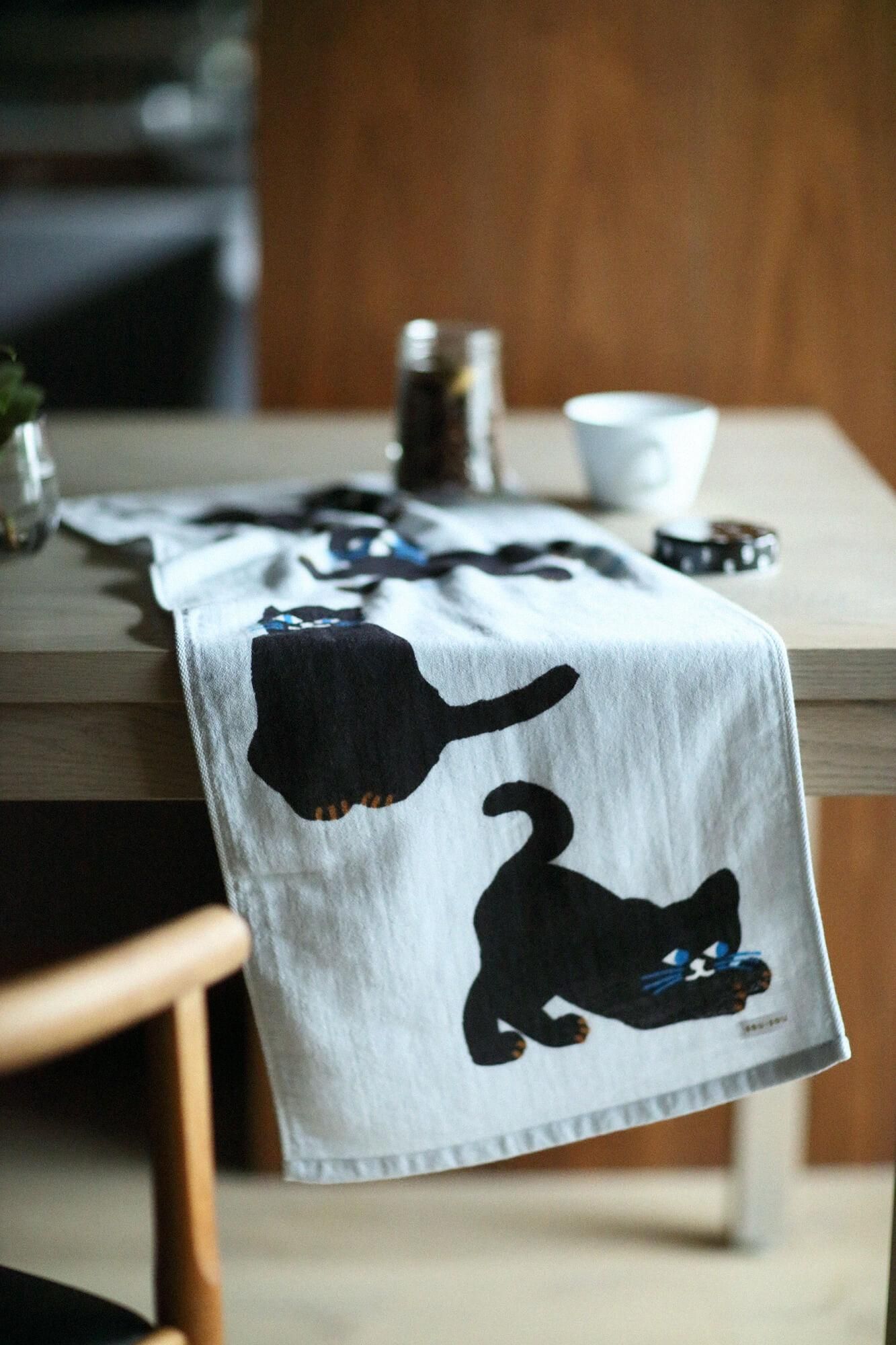 SOU・SOU×Marushin Gesichtshandtuch/Katze