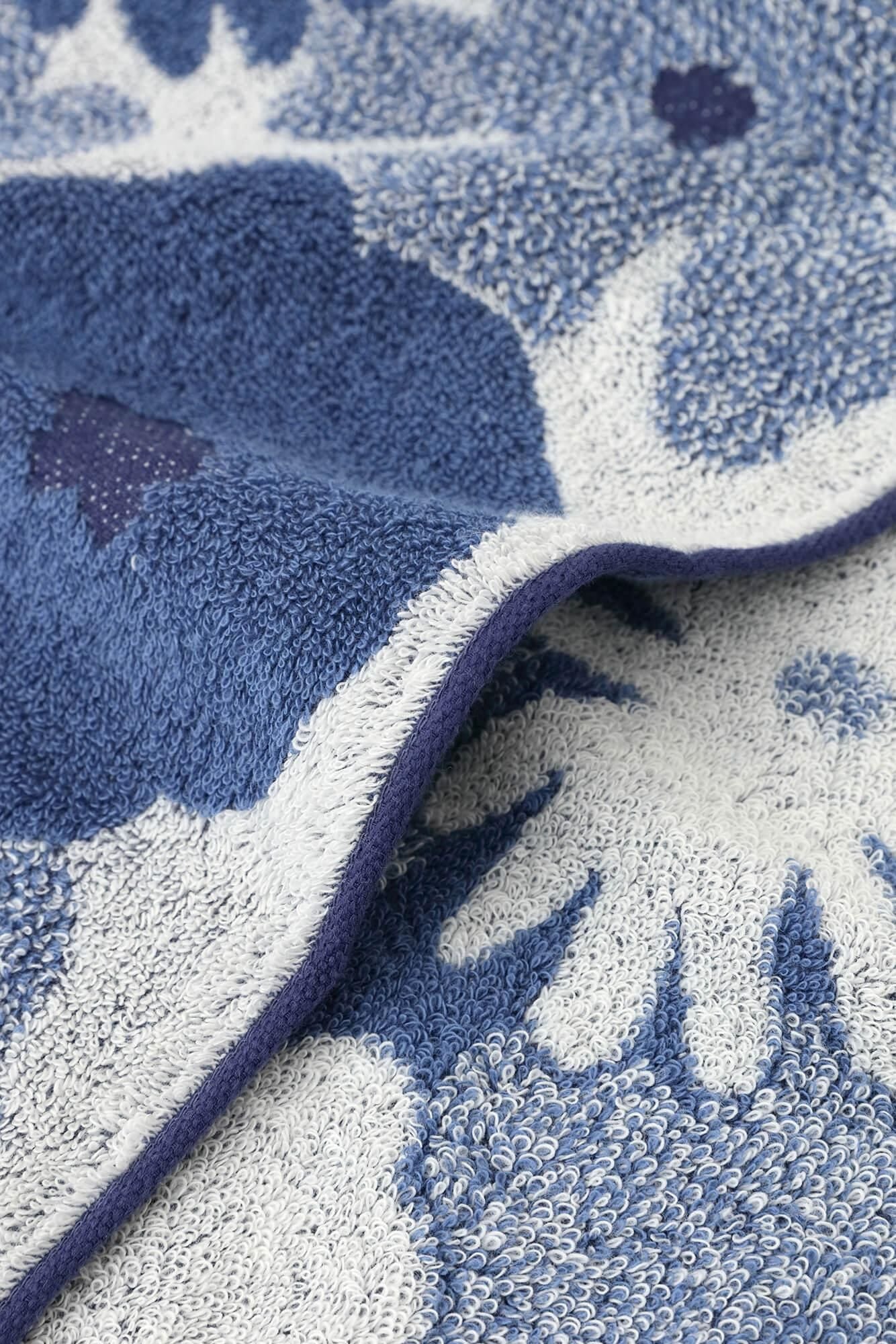 SOU・SOU×Marushin Bath Towel/Oraka Soft Ultramarine(Usukenjou)