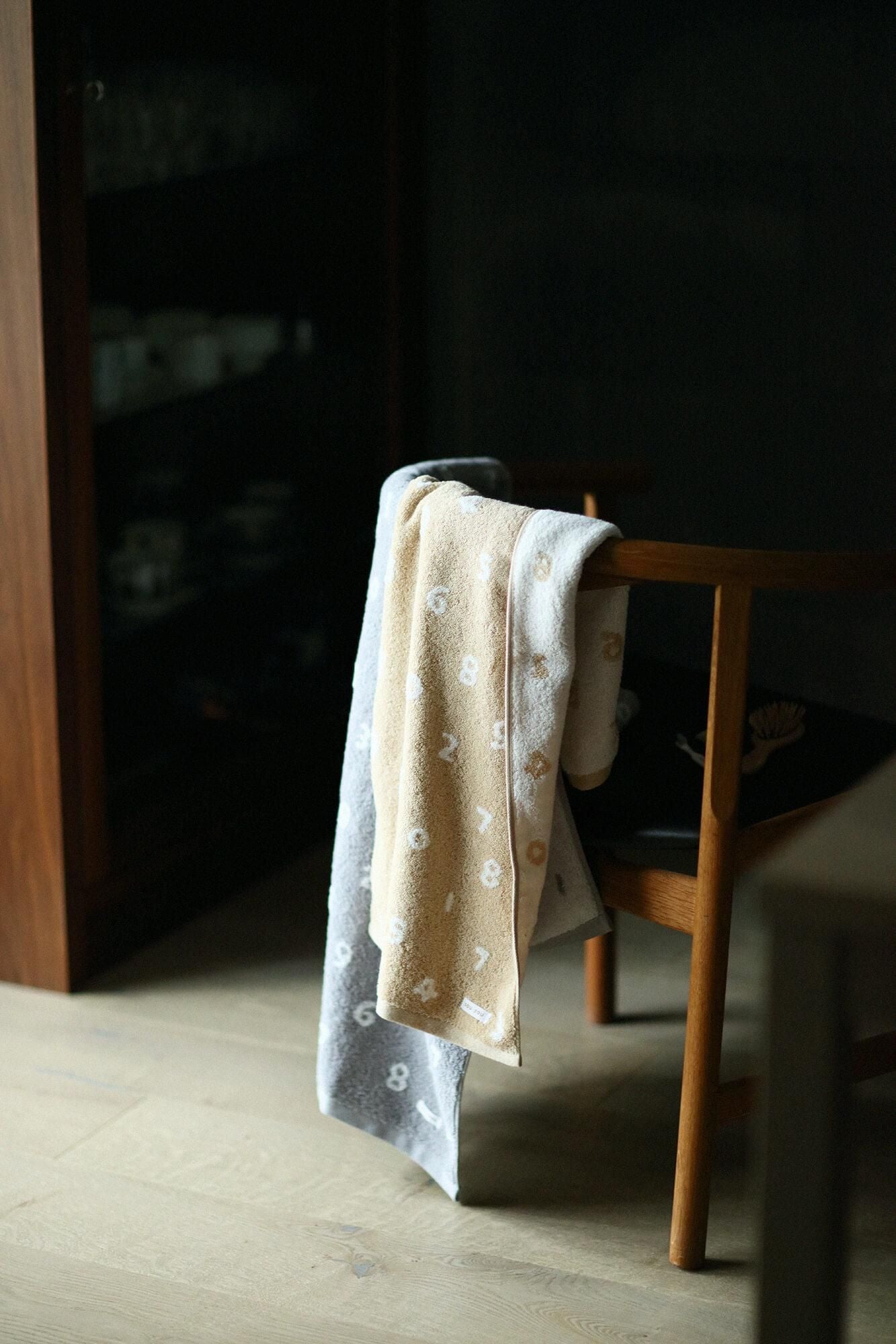 SOU・SOU×丸眞 フェイスタオル/SO-SU-U 淡(たん) 淡香色(うすこういろ)