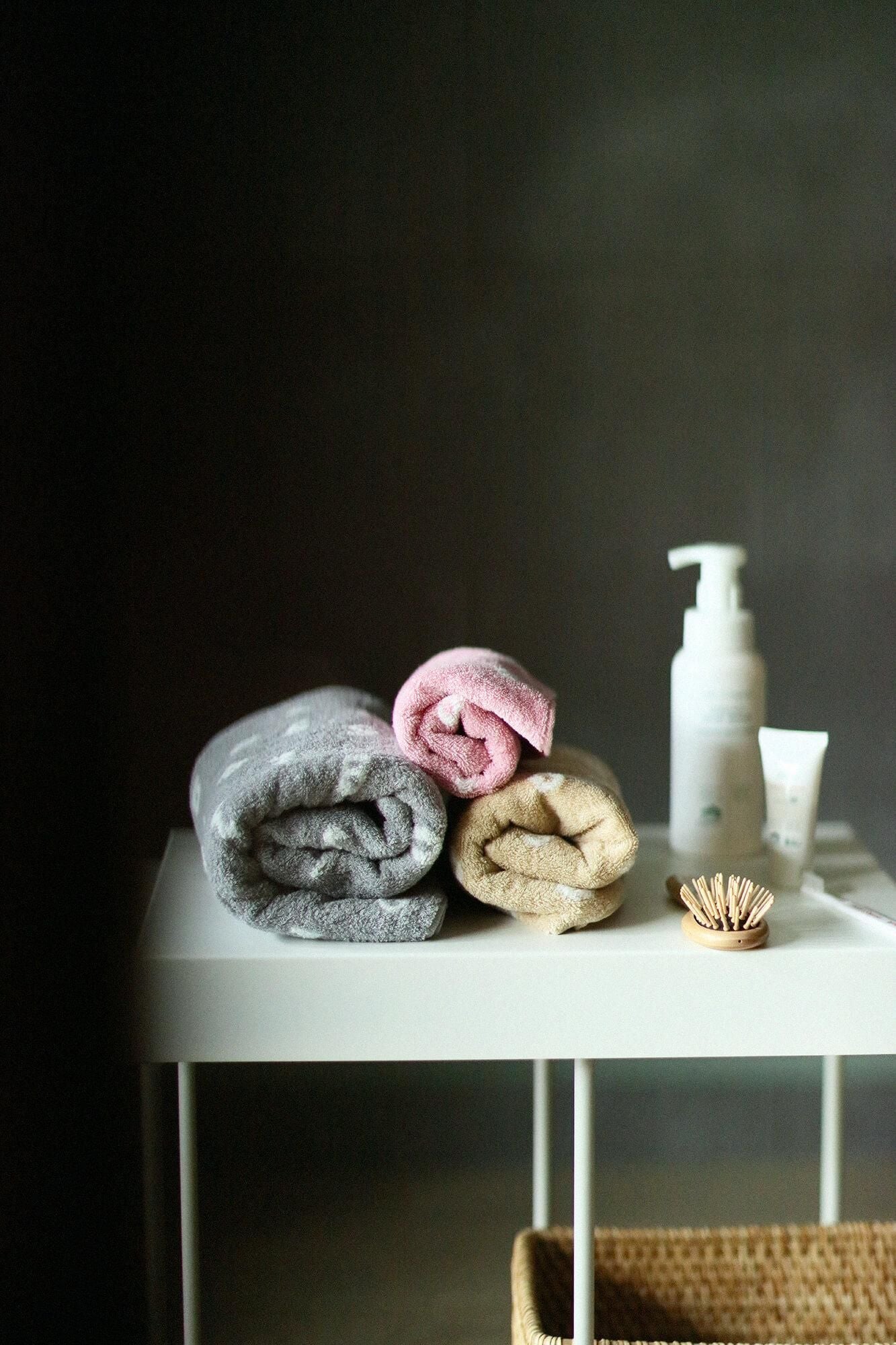 SOU・SOU×Marushin Wash Towel / SO-SU-U Light Peach Color