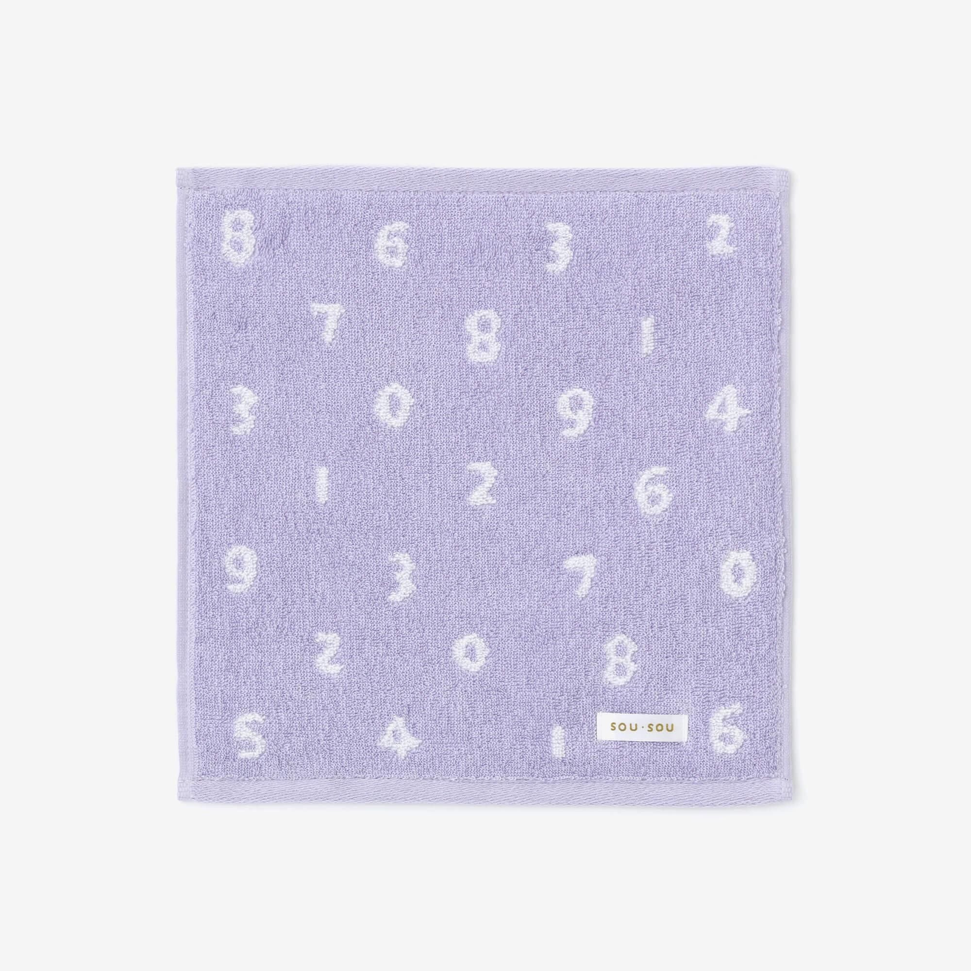 SOU・SOU×Marushin Mini Towel / SO-SU-U Pale Light Purple